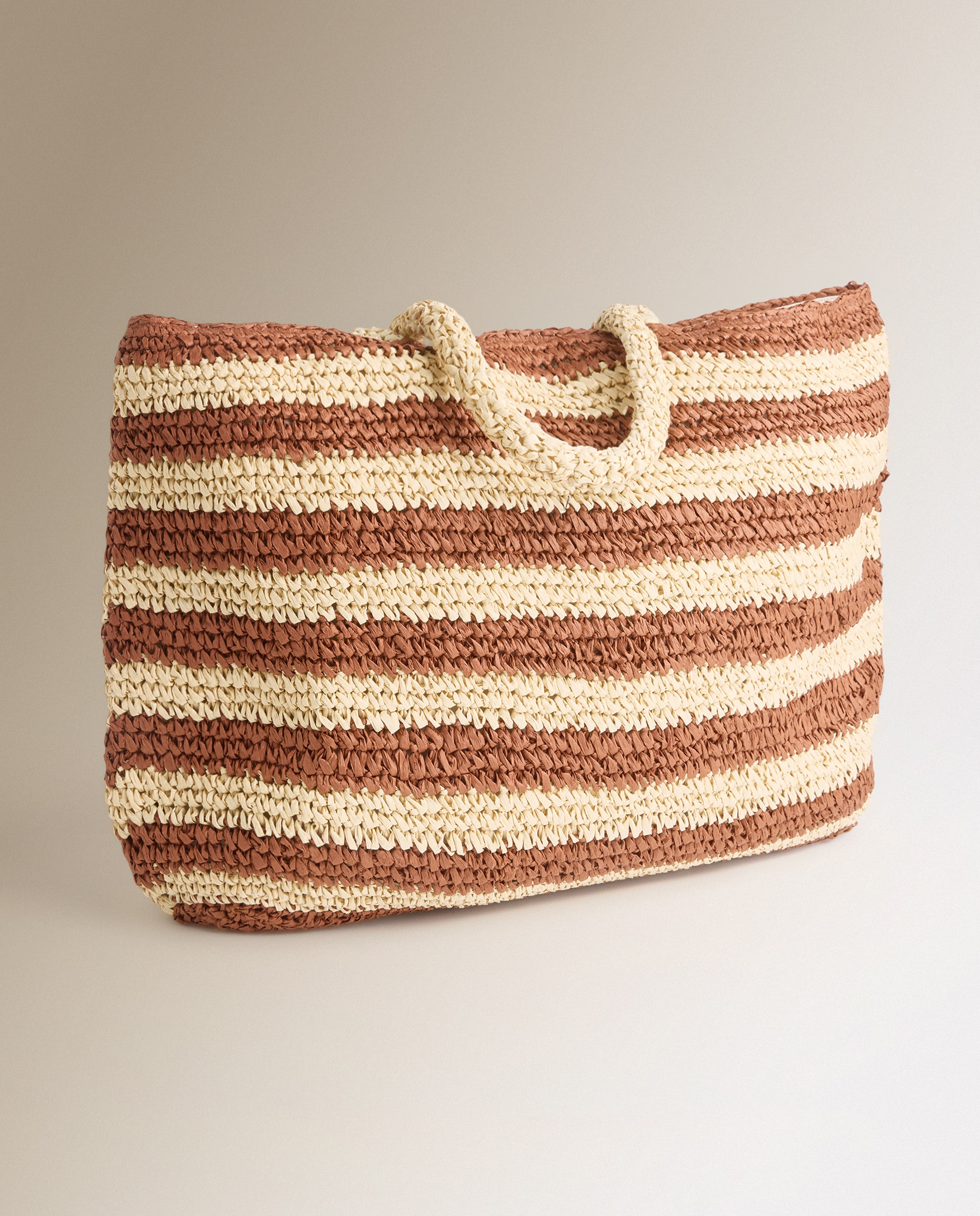 Saco de Praia Stripes Cobre-3