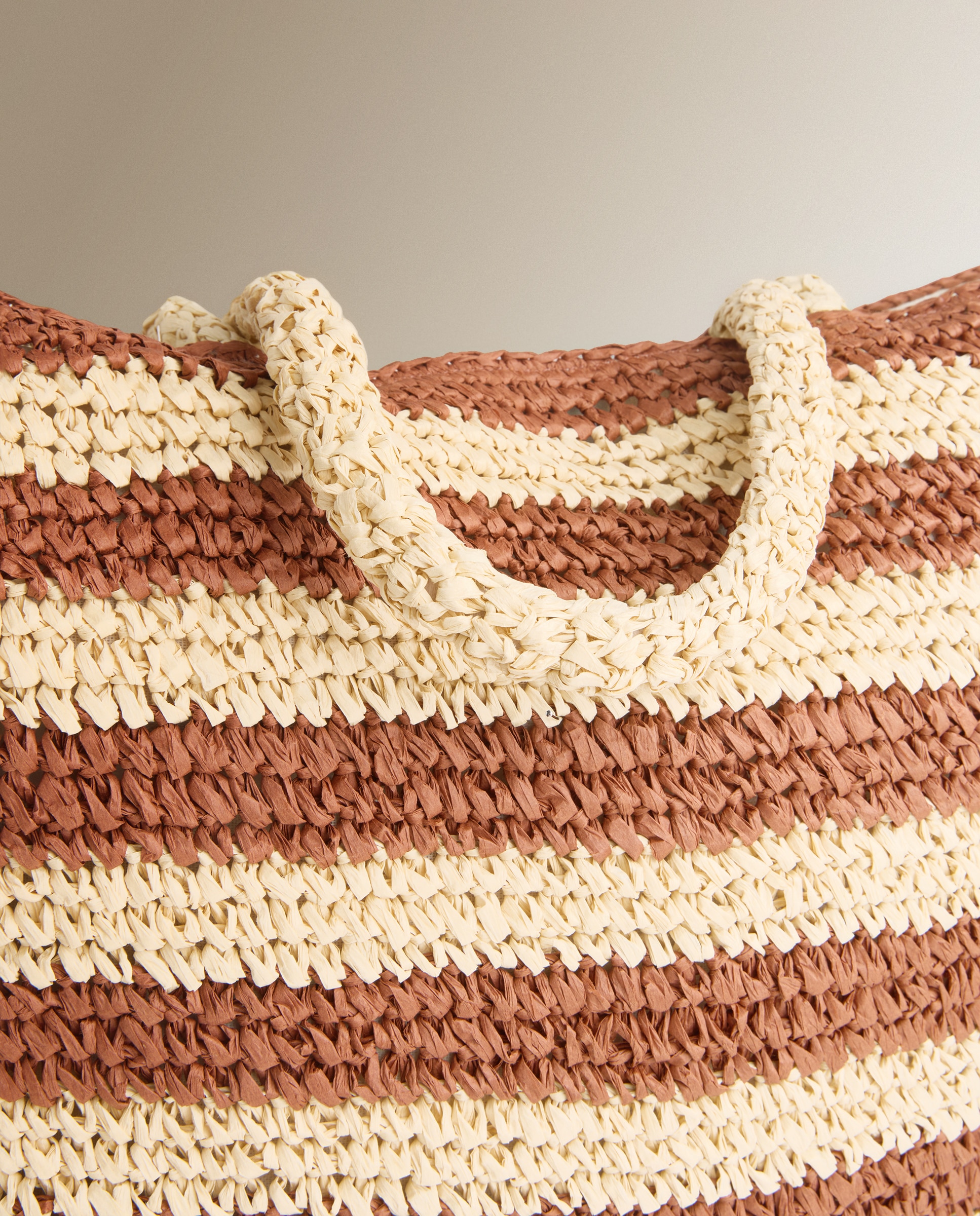 Saco de Praia Stripes Cobre-5
