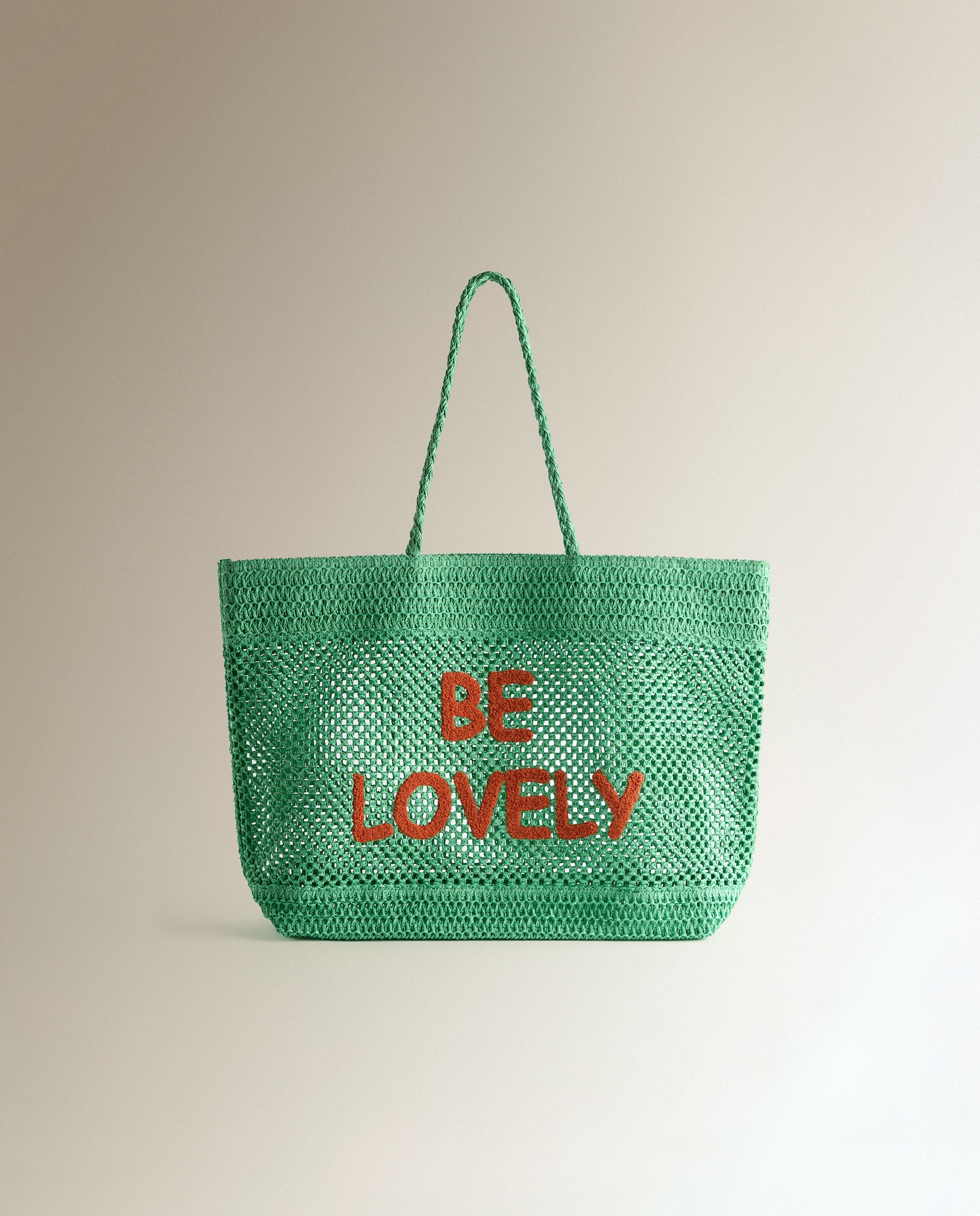 Saco de Praia Lovely Verde-2