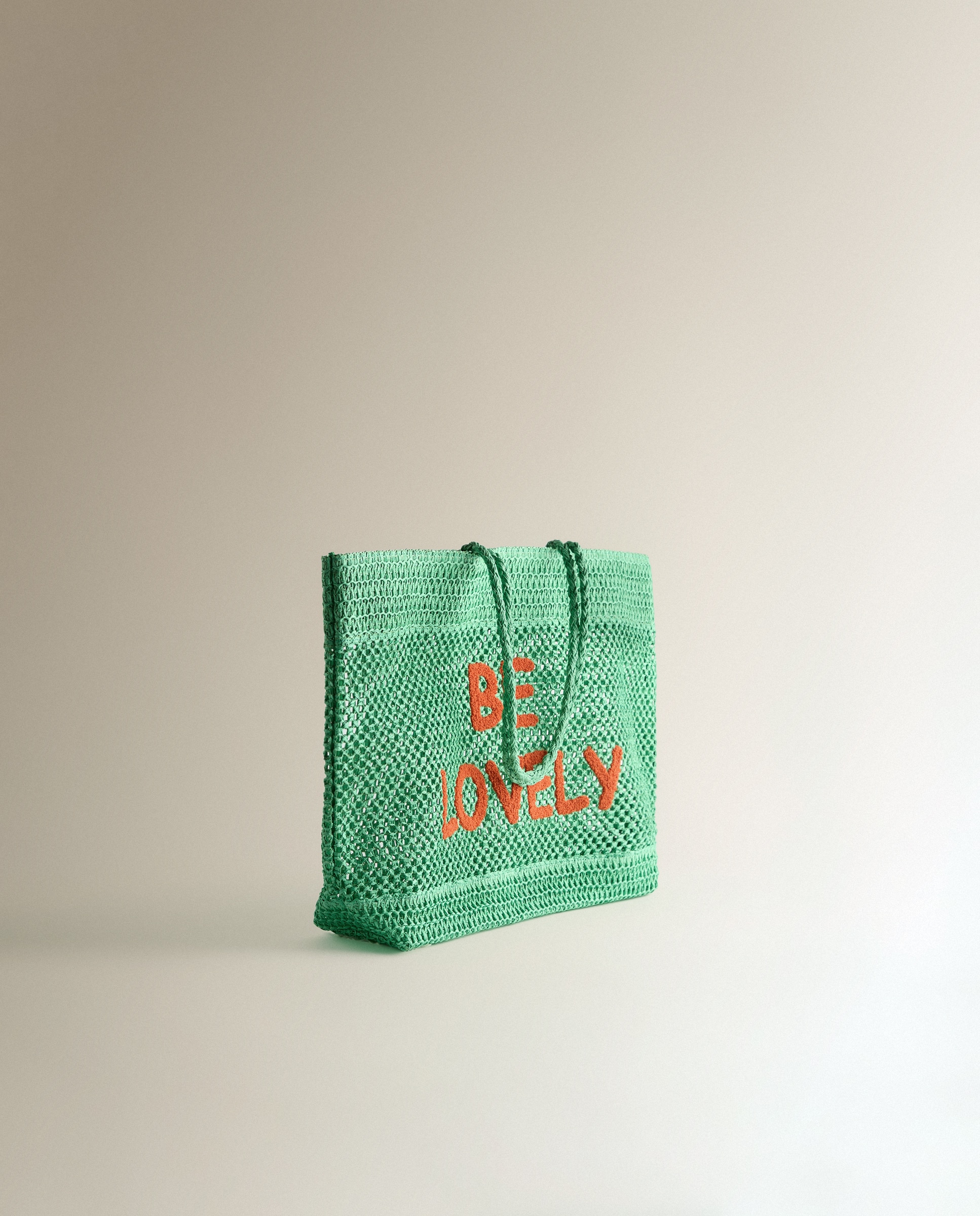 Saco de Praia Lovely Verde-3
