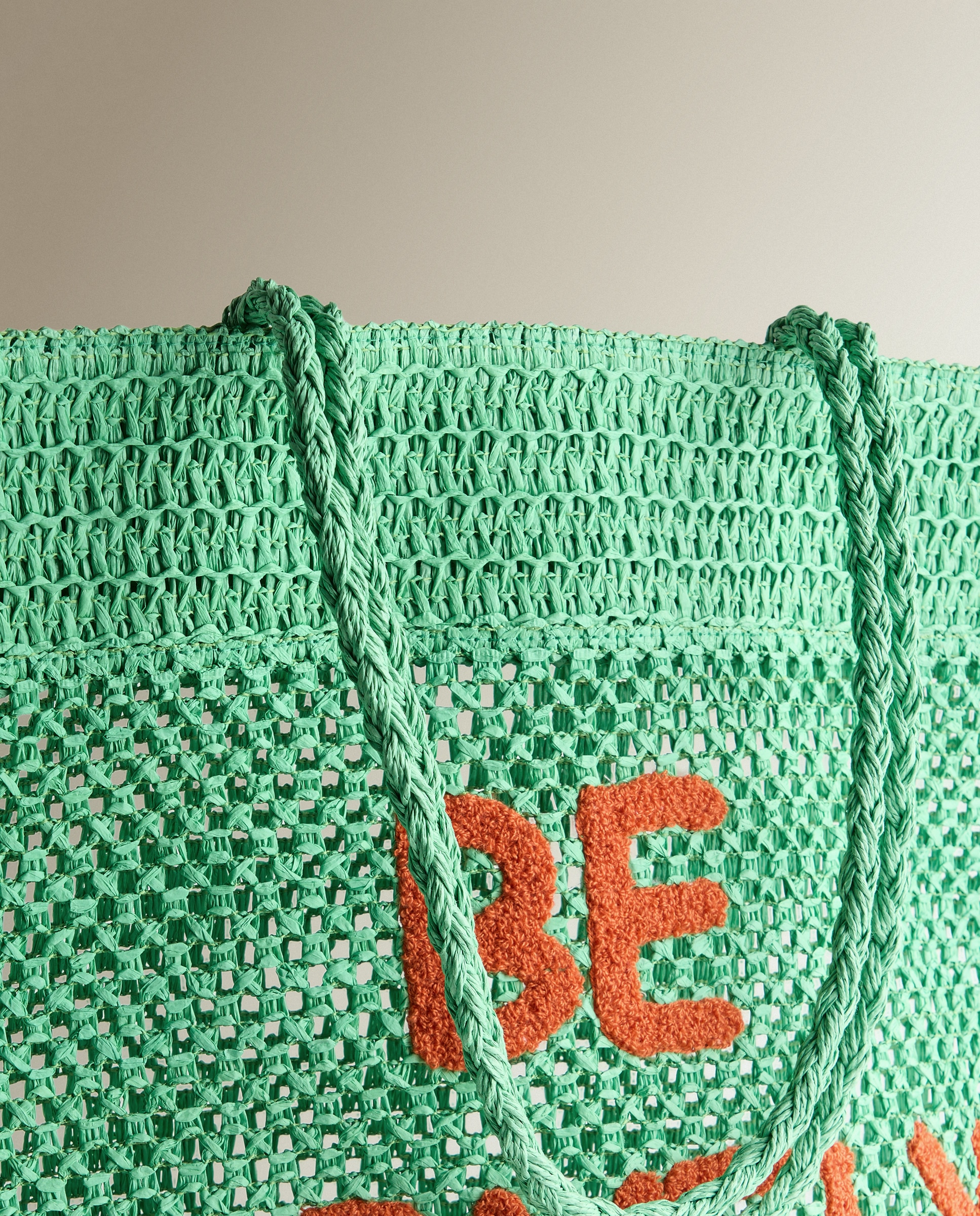 Saco de Praia Lovely Verde-5