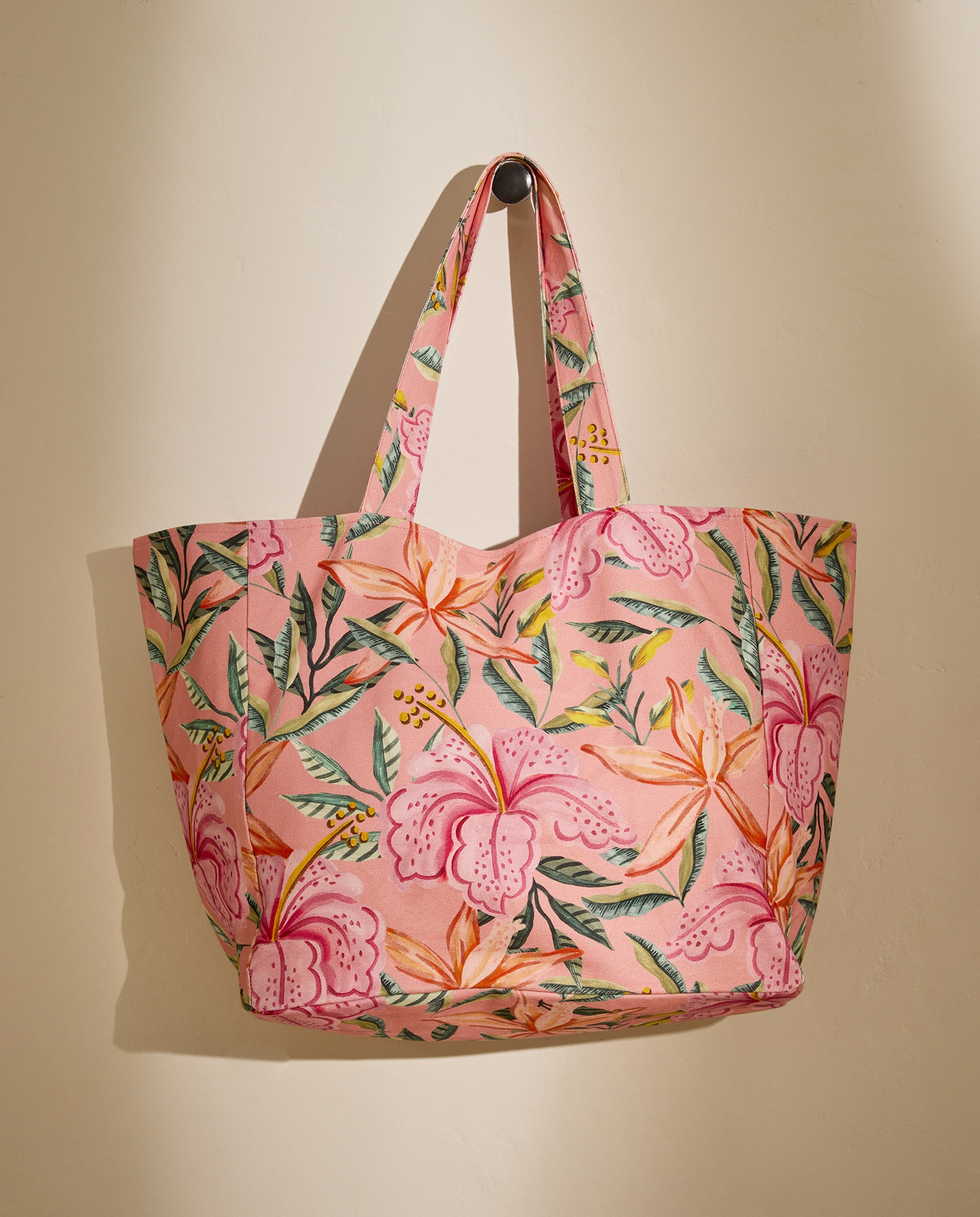 Saco de Praia Tropic Coral-1
