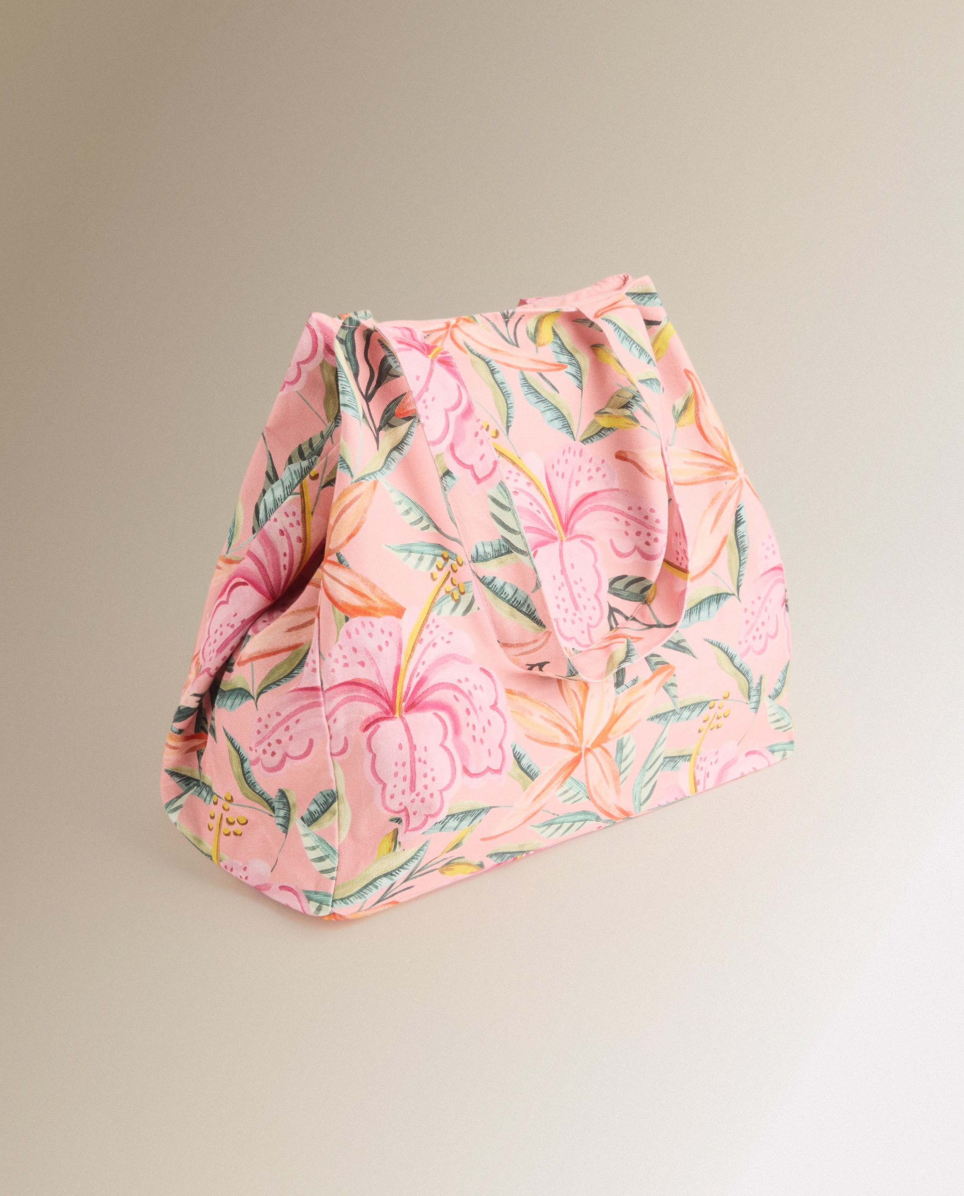 Saco de Praia Tropic Coral-3