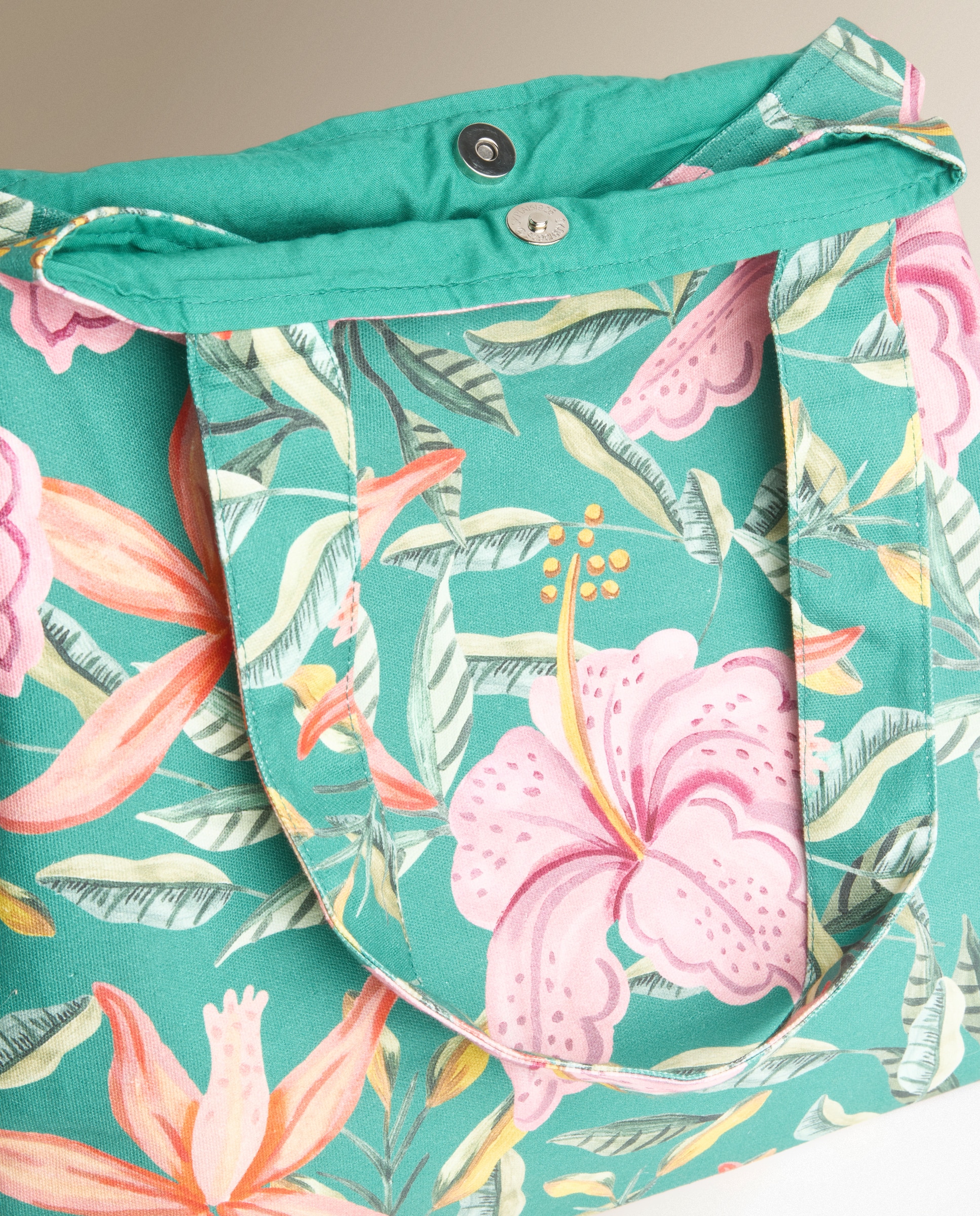 Saco de Praia Tropic Verde-5