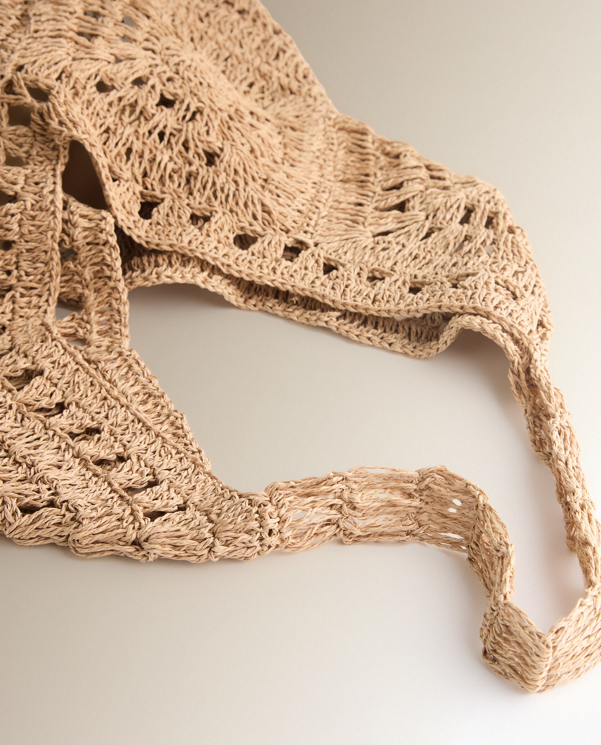 Bolsa de playa Uve Bag - Beige 55 x 5 cm Beige-5