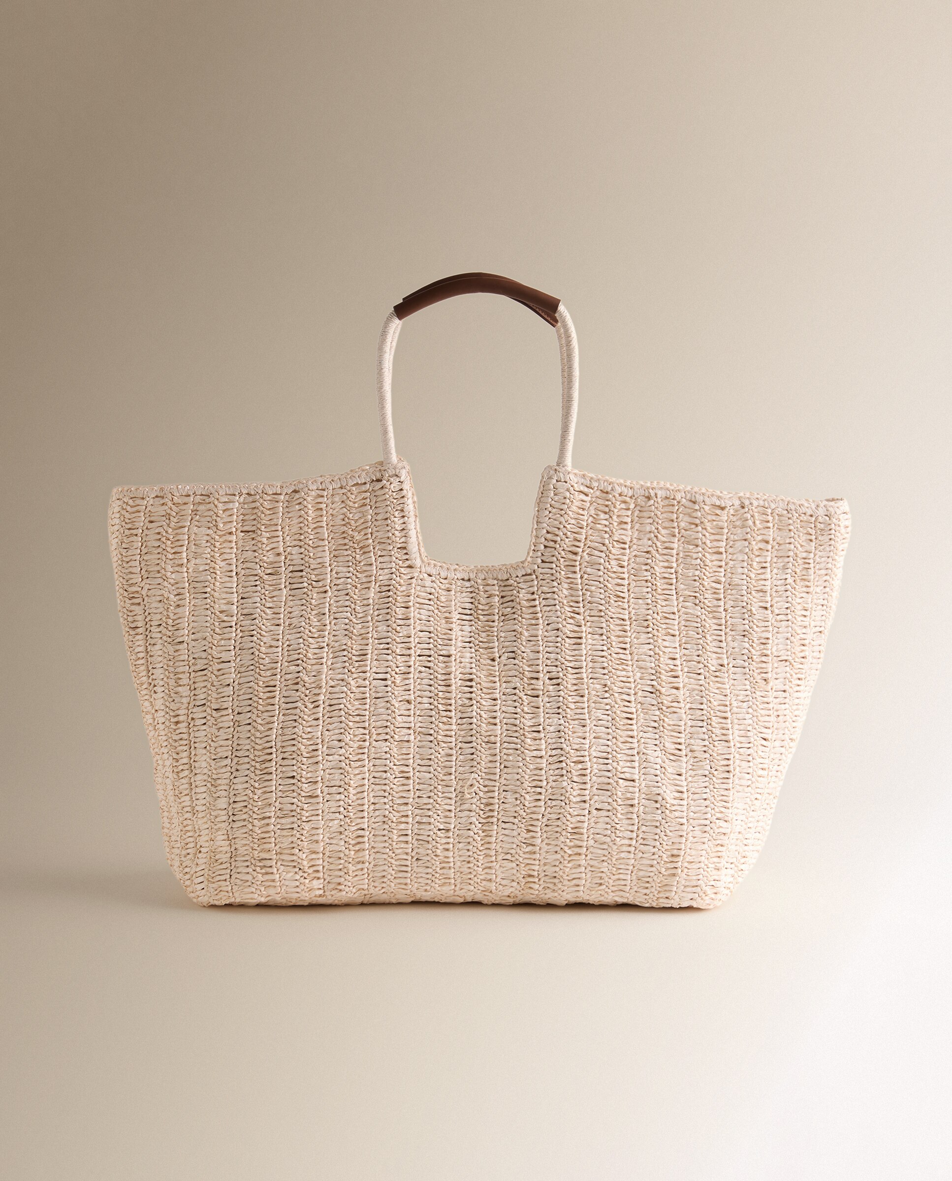 Capazo de playa Boat - Negro 65 x 21 cm Natural-2