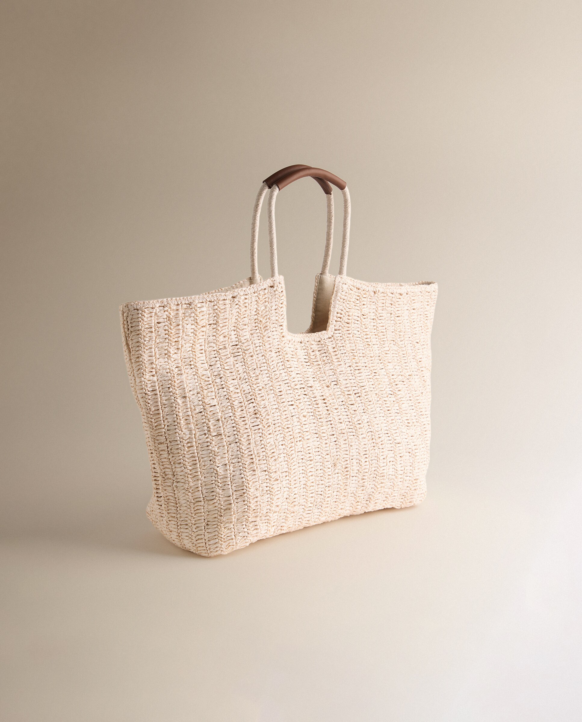 Capazo de playa Boat - Negro 65 x 21 cm Natural-3