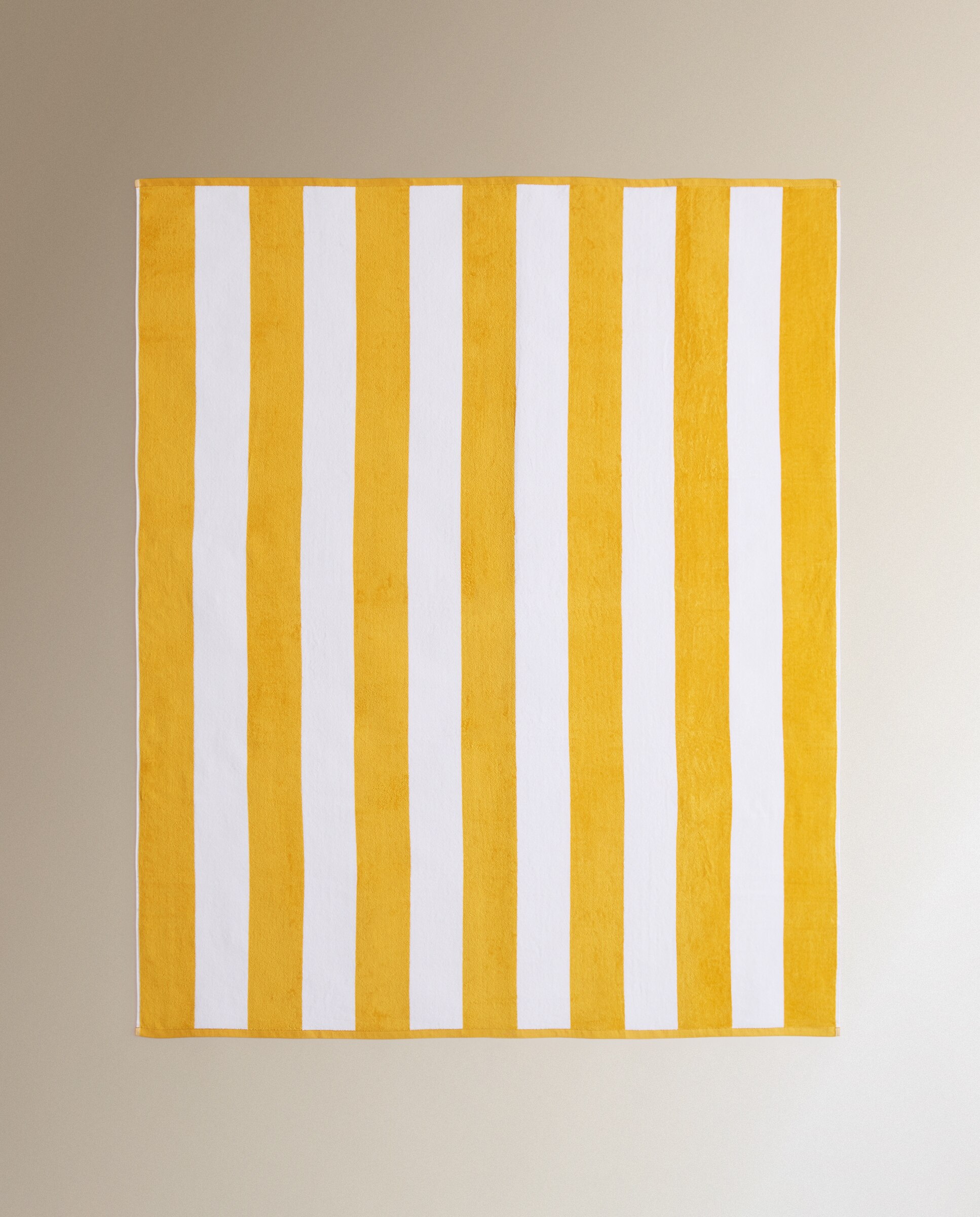 Toalla de playa XL Flota - Mostaza 150 x 180 cm Mostaza-2
