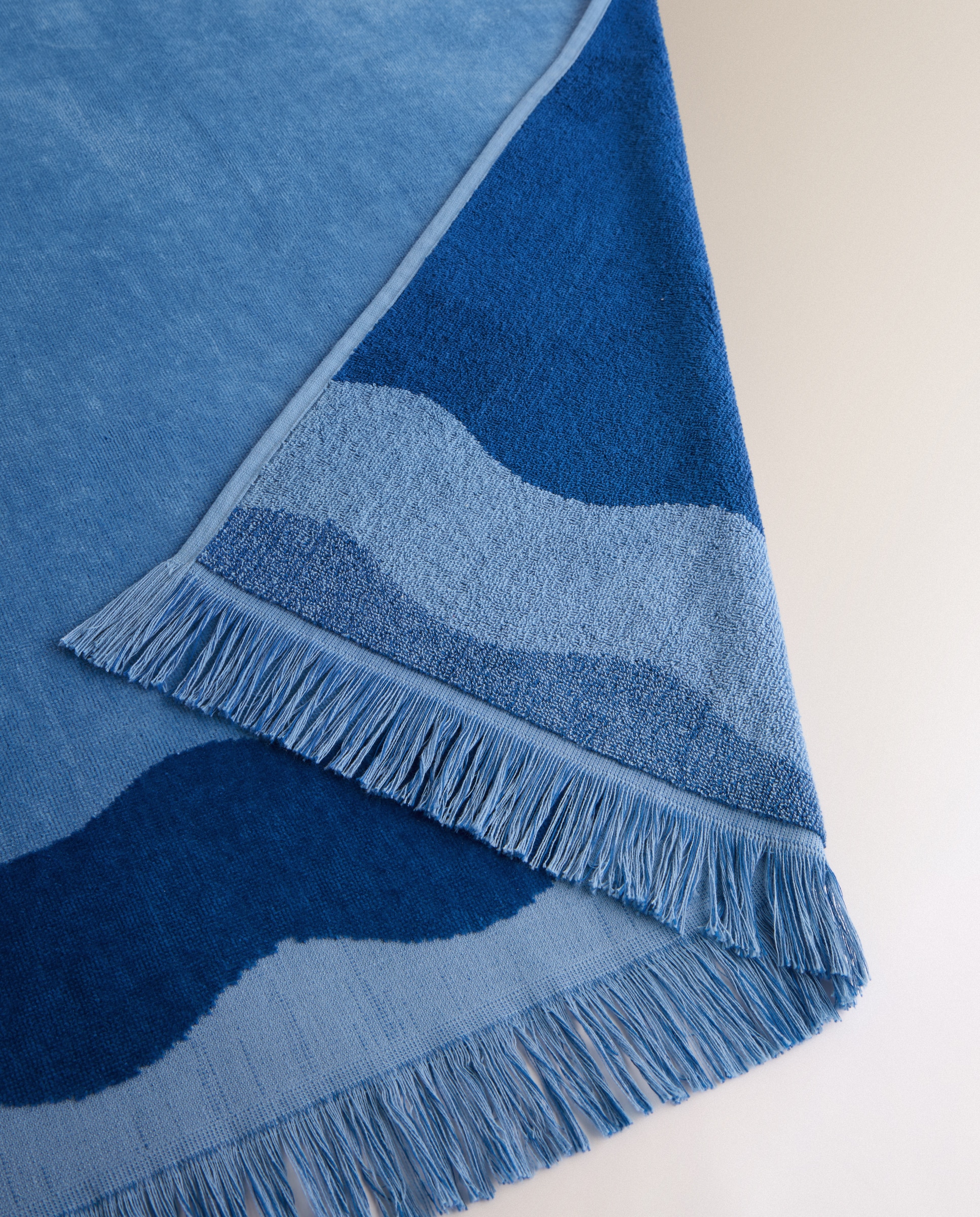 Toalha de Praia Ondas Azul-4