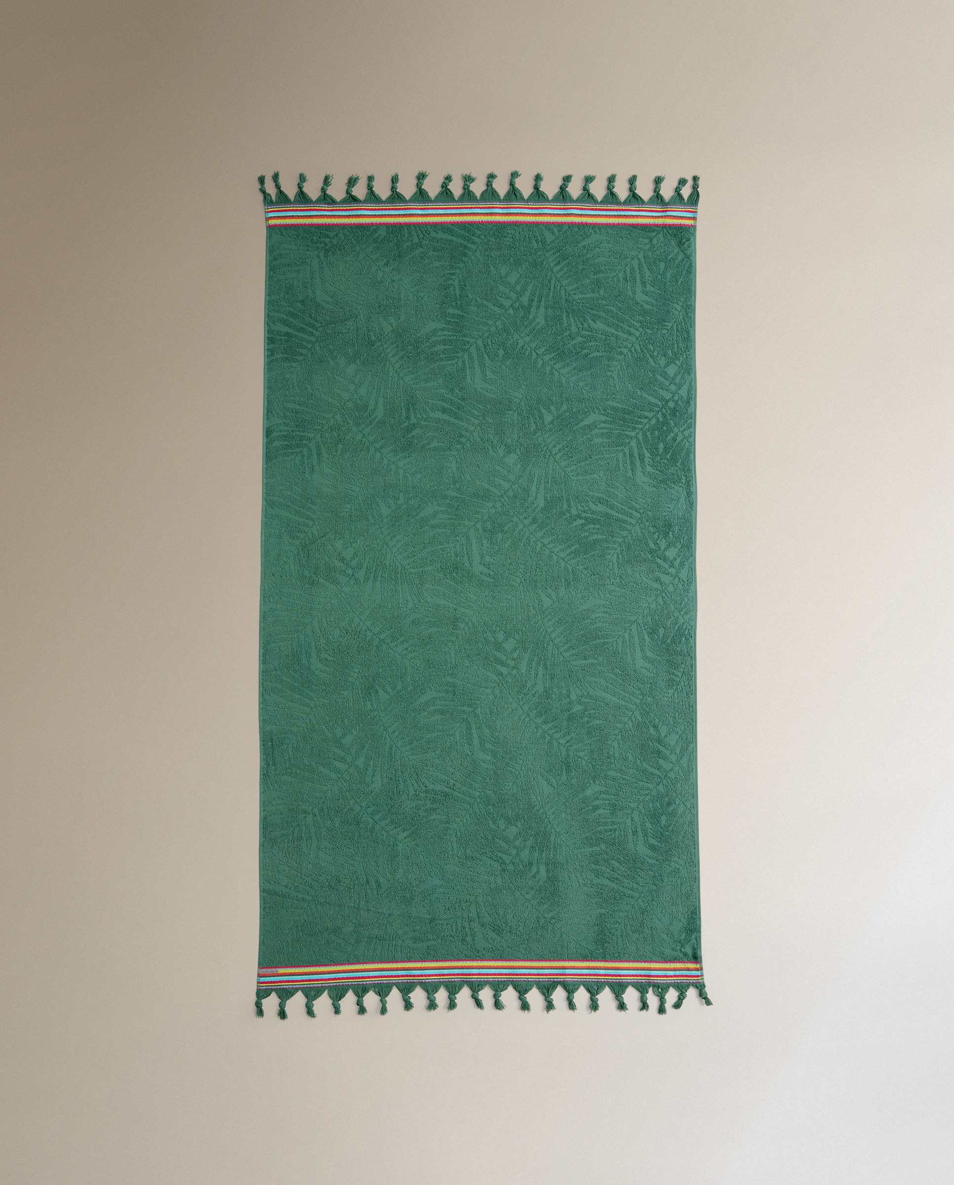 Toalha de Praia Tropical Verde-2