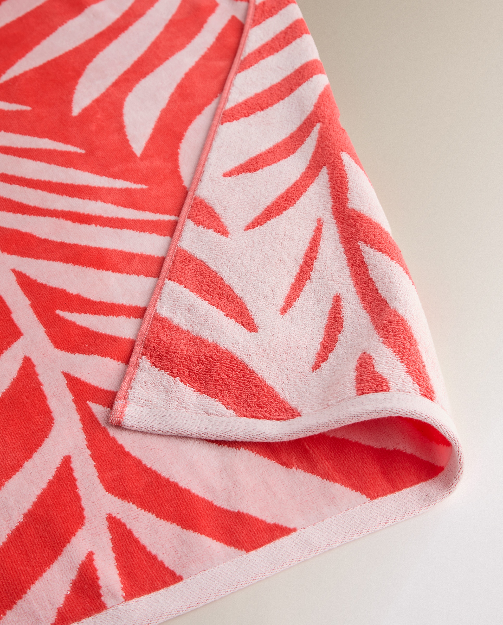 Toalla de playa Branch - Coral 100 x 180 cm Coral-4