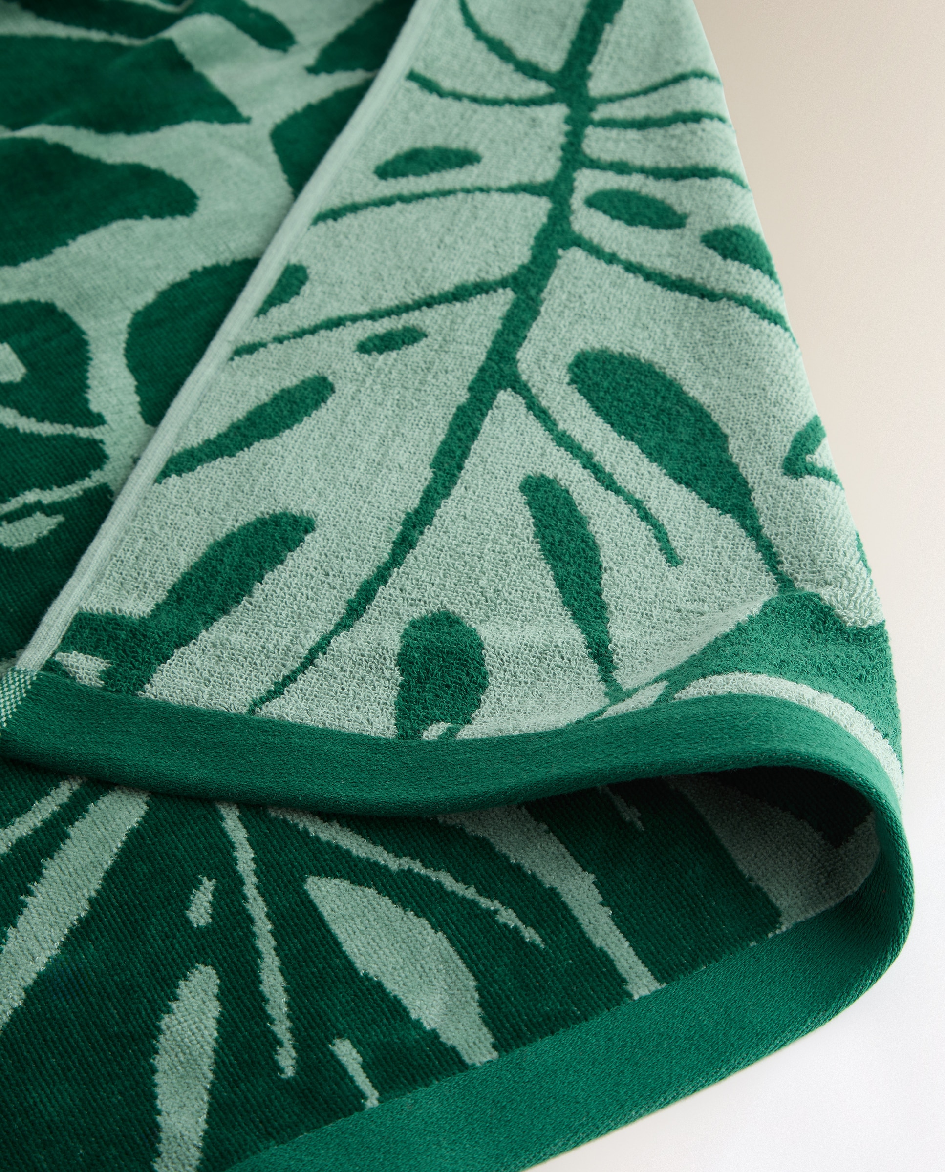 Toalha de Praia Leaf Verde-4