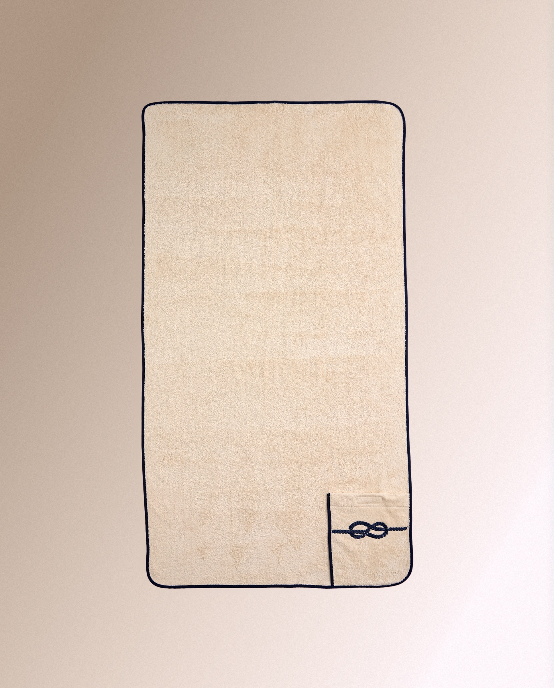 Toalha de Praia Nó Bege-2