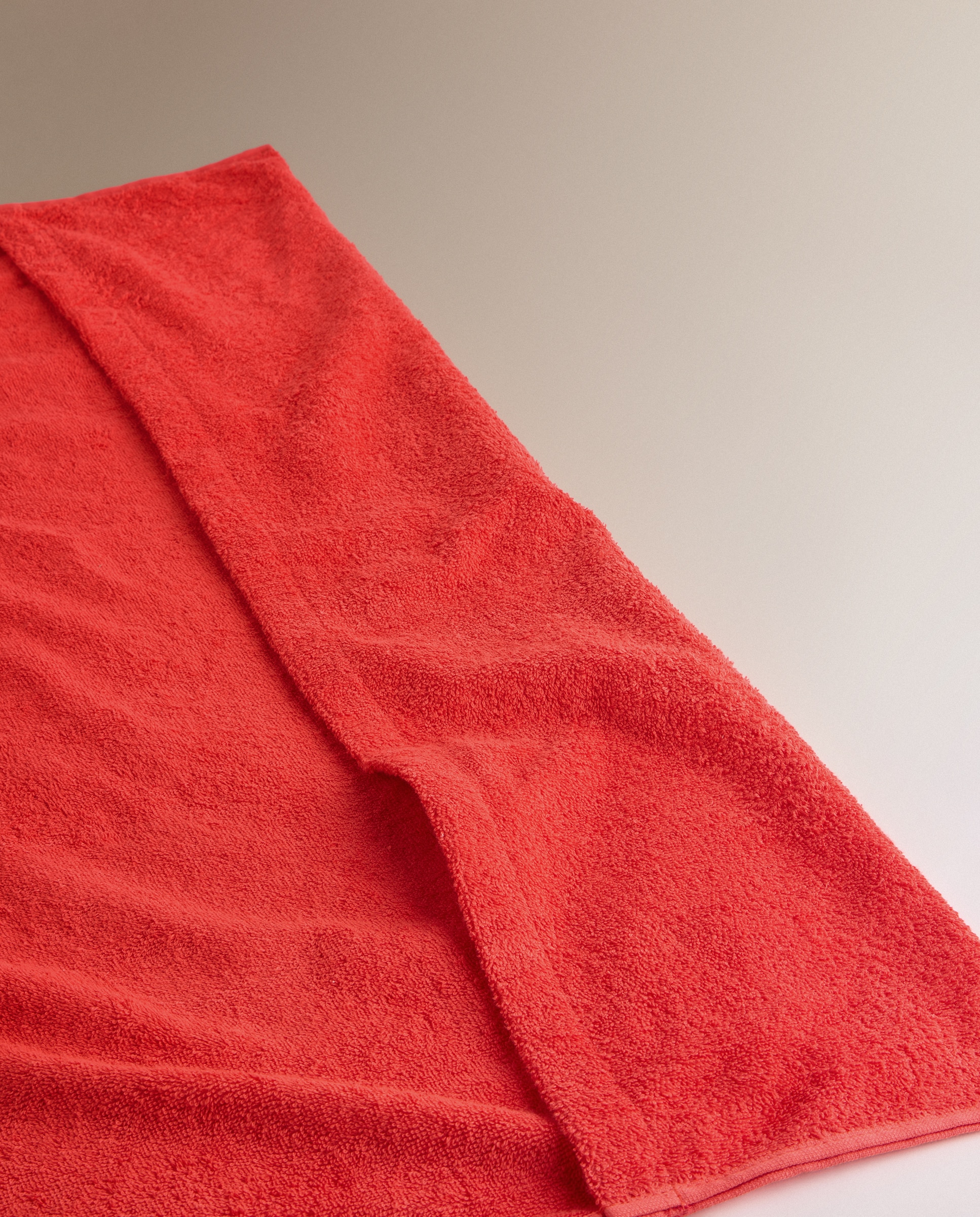 Toalla de playa para tumbona Summer Days - Rojo 90 x 200 cm Rojo-6