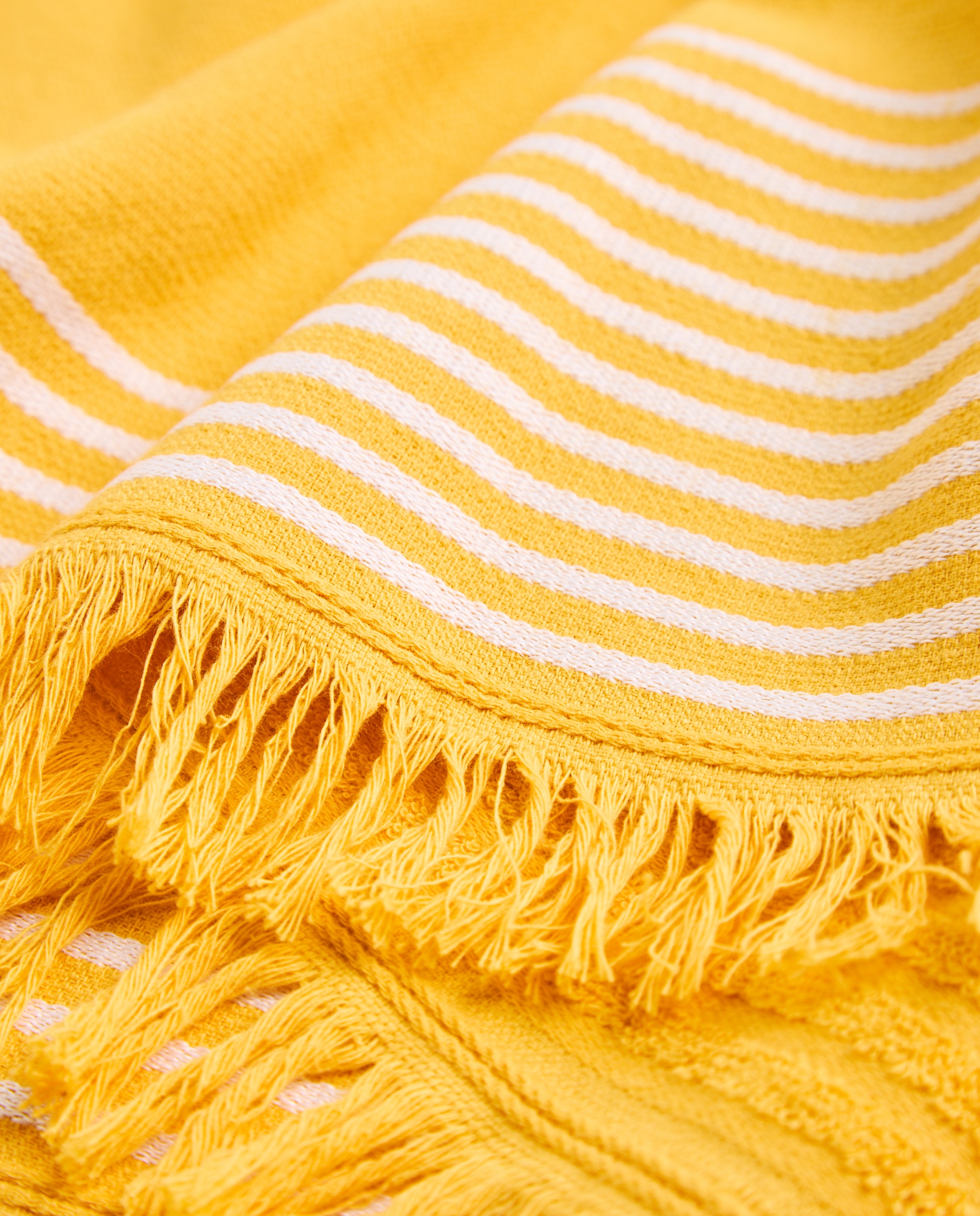 Pareo de playa XL Fouta - Mostaza 200 x 200 cm Mostaza-3