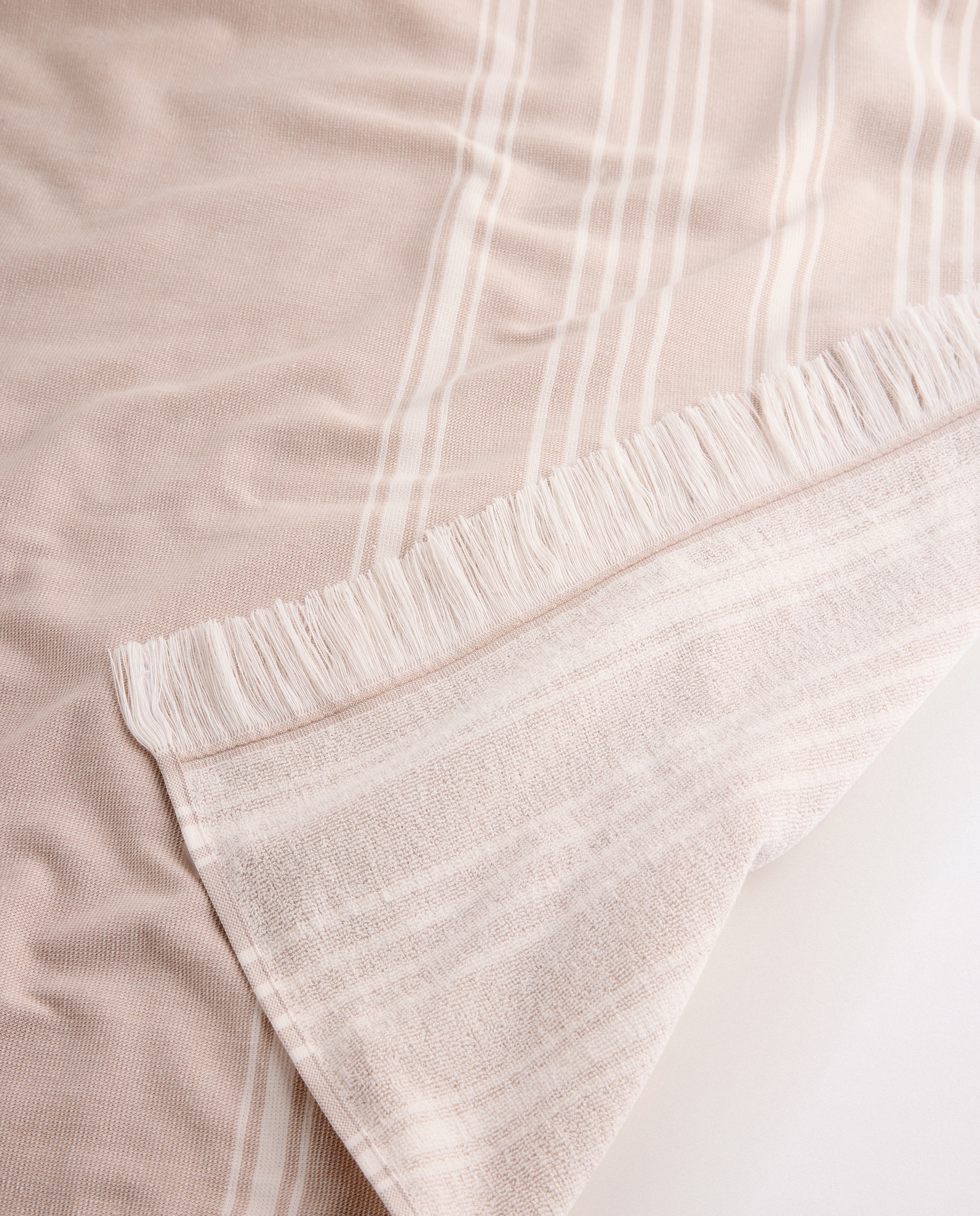 Pareo de playa Zebra - Beige 90 x 160 cm Beige-2