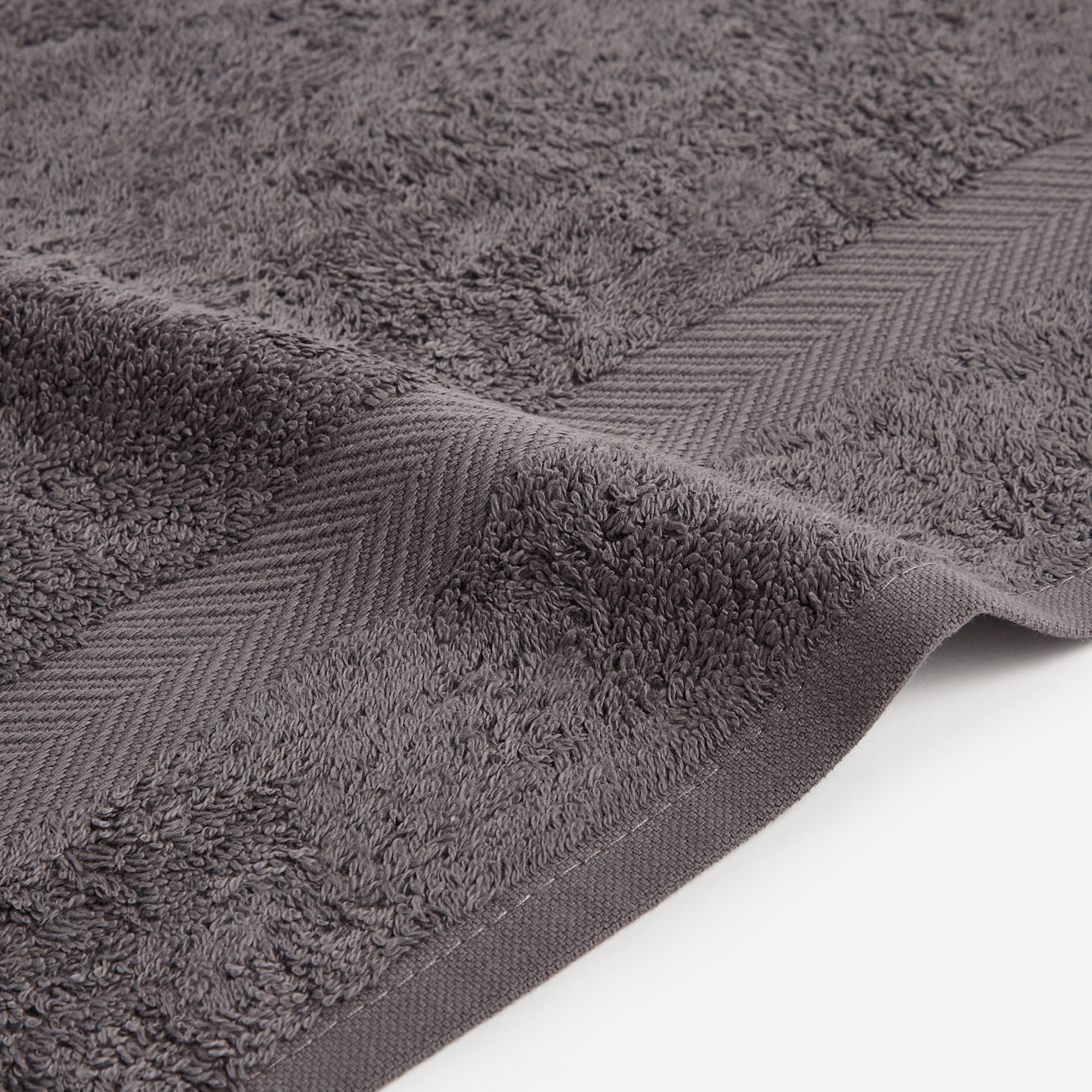 Toalla de baño algodón 450 gr/m2 Colors El Corte Inglés - Gris ceniza Tocador Gris ceniza-2