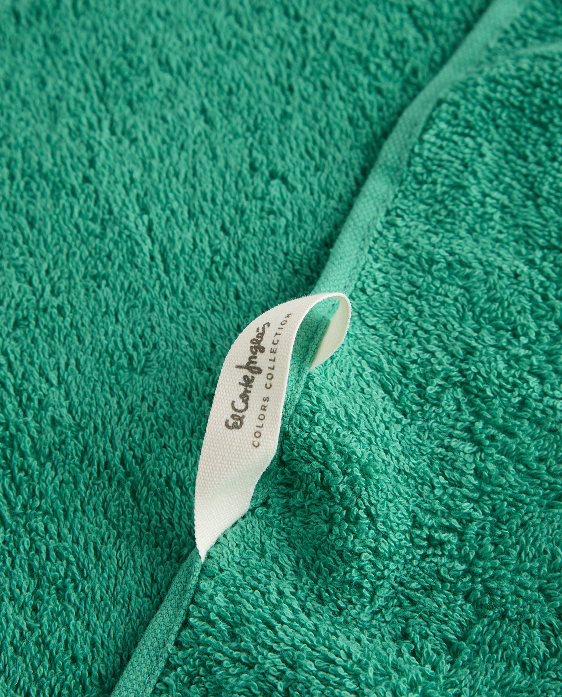 Toalla de baño algodón 500 gr/m2 New Colors - Verde Tocador Verde-5