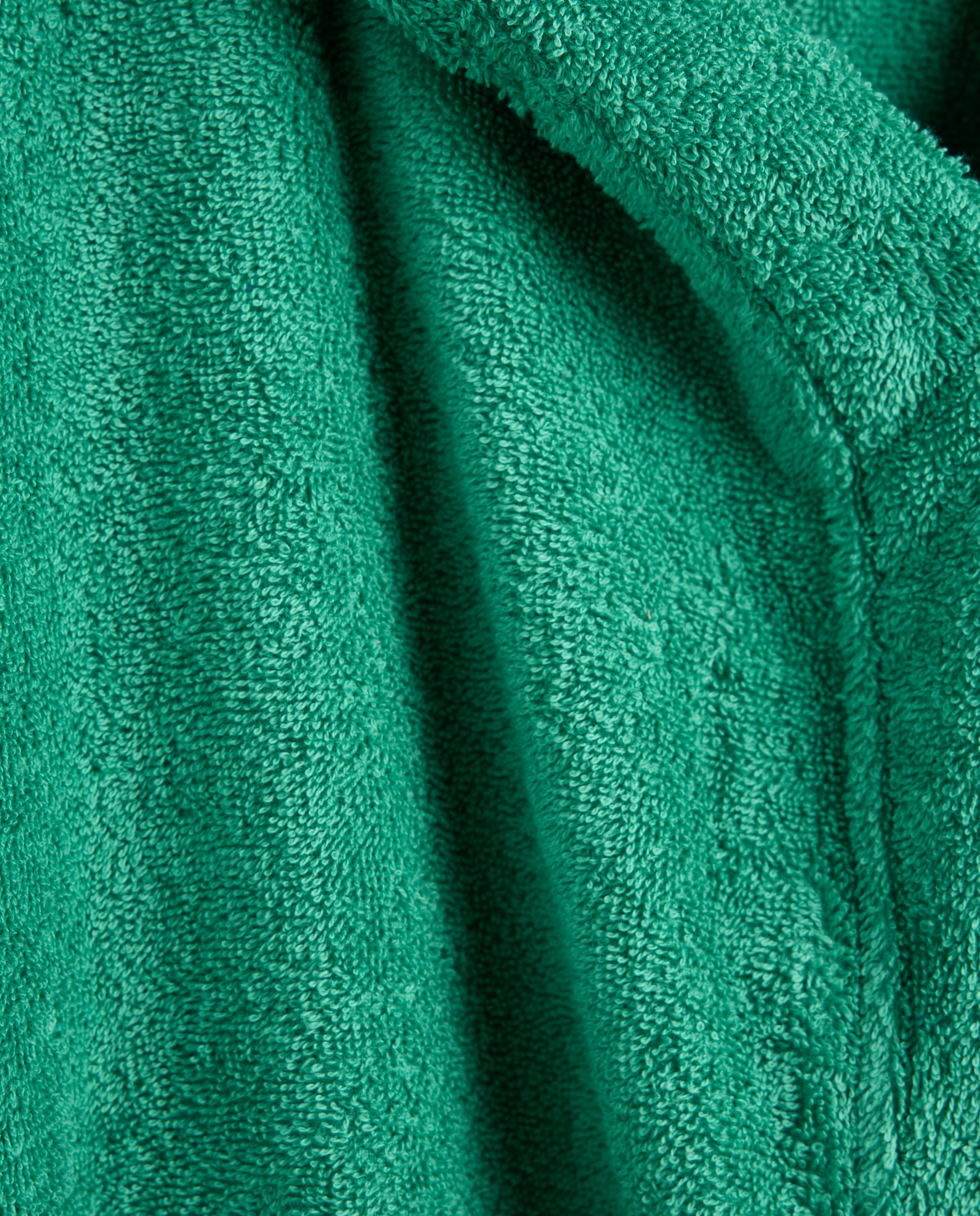 Imagen 4 de Albornoz con capucha algodón 450 gr/m2 New Colors - Verde XS Verde