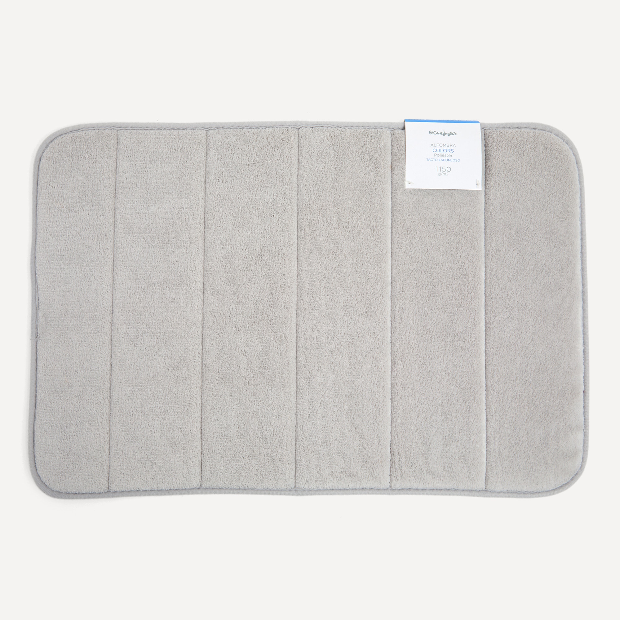 Tapete de casa de banho Colors Cinzento-4