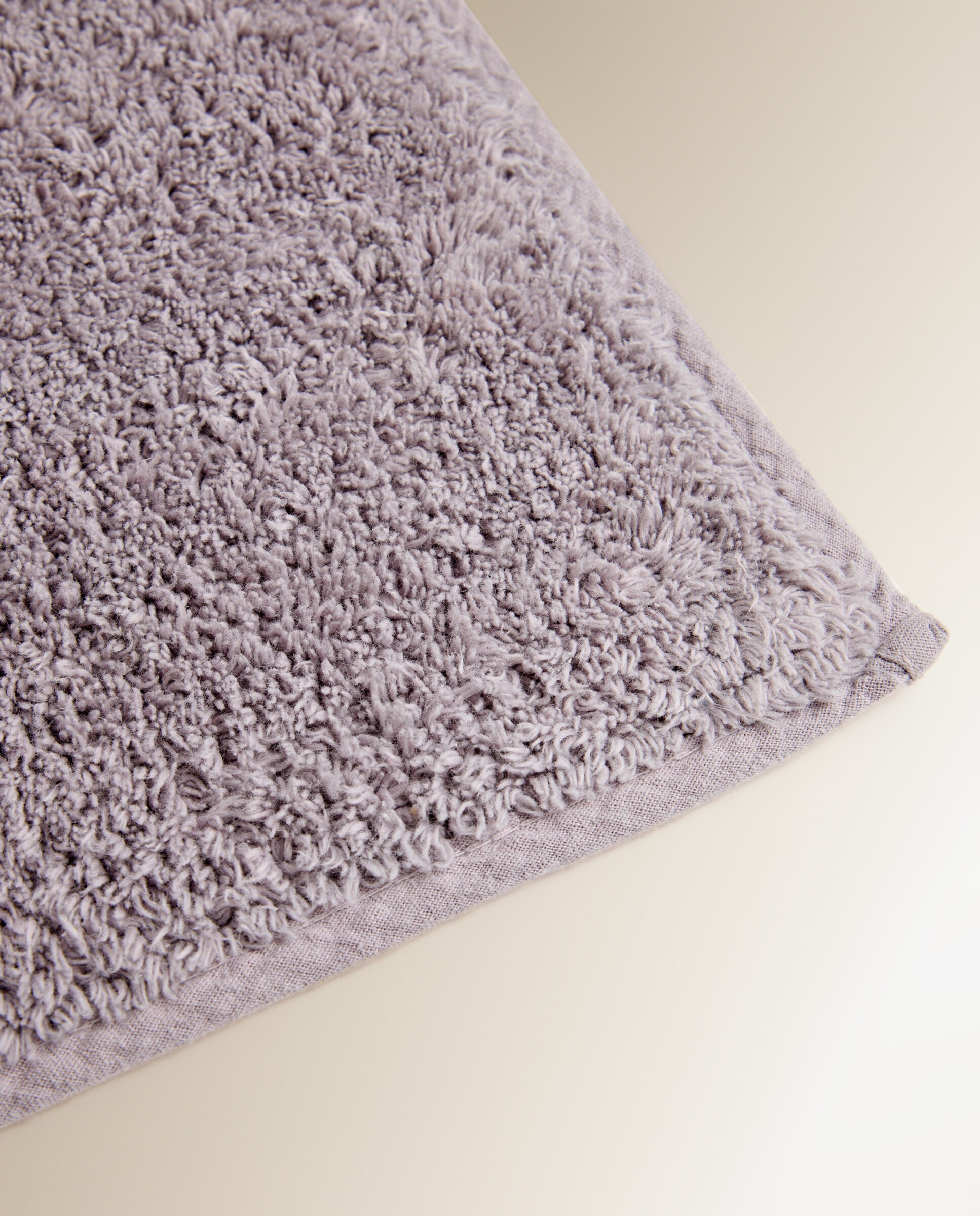 Alfombra de baño algodón 500 gr/m2 New Colors - Gris 40 x 60 cm Gris-2