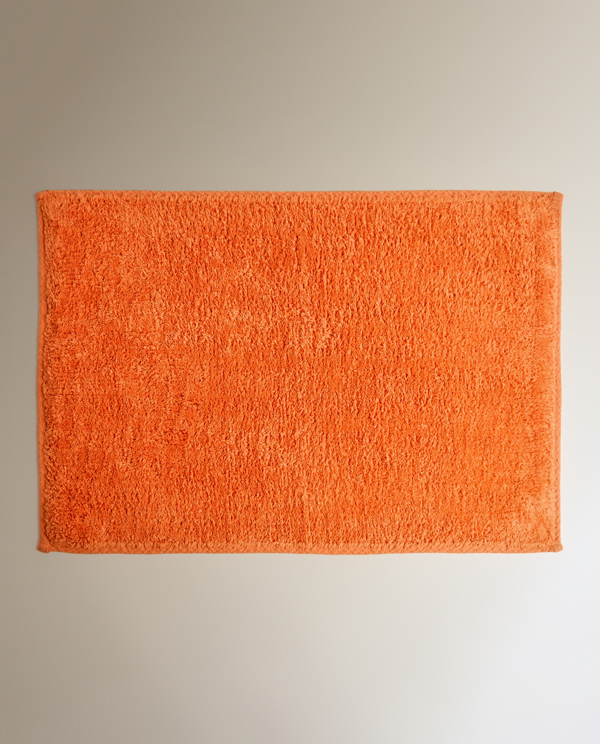 Alfombra de baño algodón 500 gr/m2 New Colors - Naranja 40 x 60 cm Naranja-1