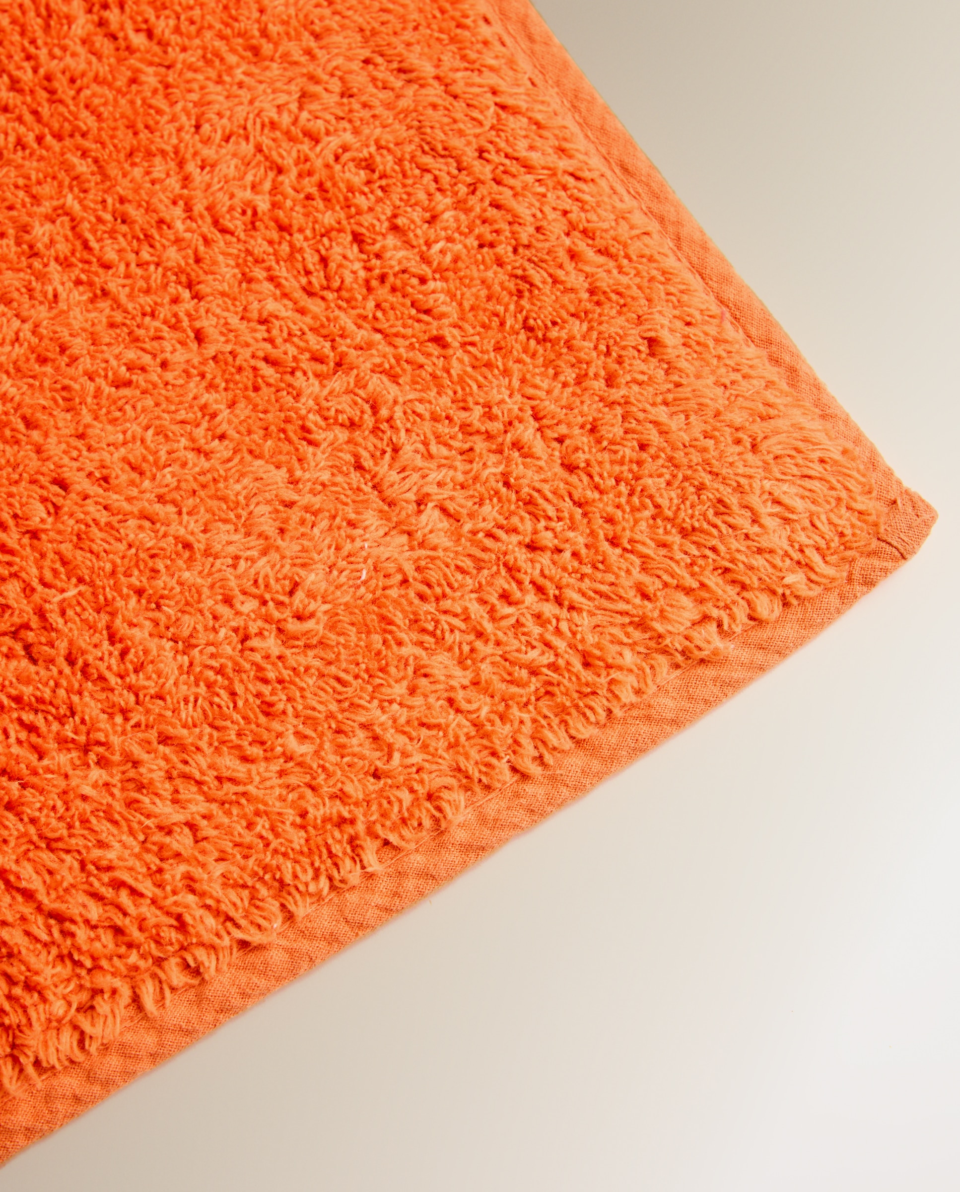 Alfombra de baño algodón 500 gr/m2 New Colors - Naranja 40 x 60 cm Naranja-2