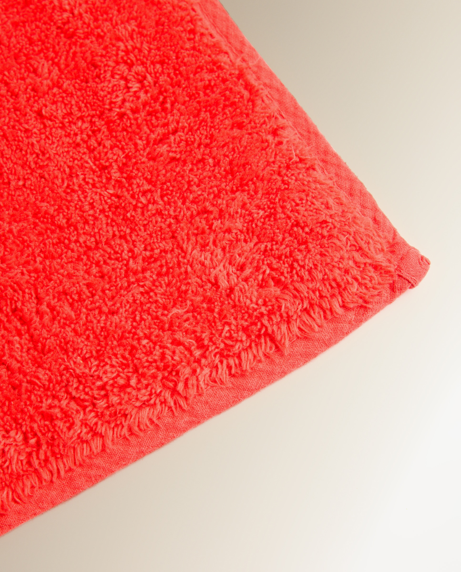 Alfombra de baño algodón 500 gr/m2 New Colors - Coral 40 x 60 cm Coral-2
