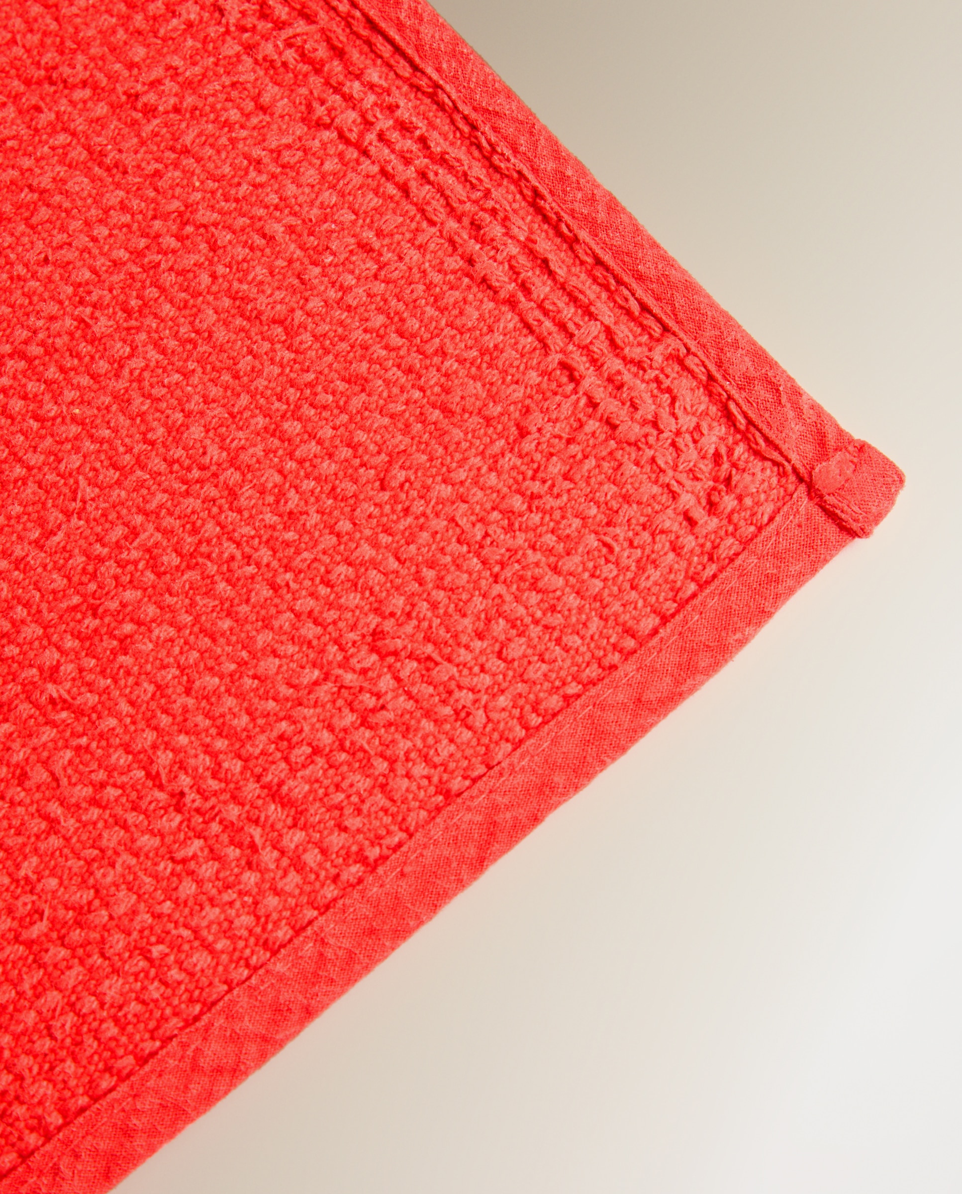 Alfombra de baño algodón 500 gr/m2 New Colors - Coral 40 x 60 cm Coral-3