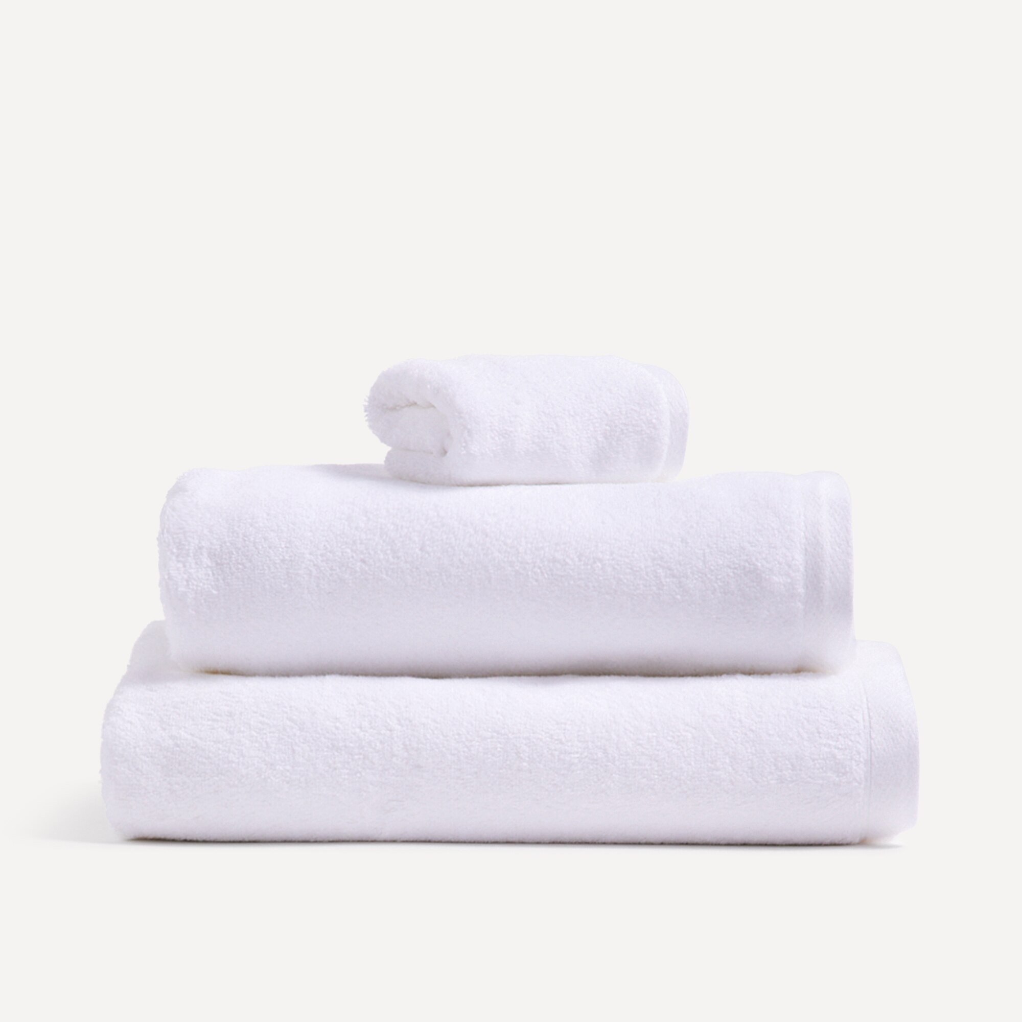 Toalla de algodón extrapeinado 550 gr/m2 Kashmir El Corte Inglés - Blanco Baño Blanco-5