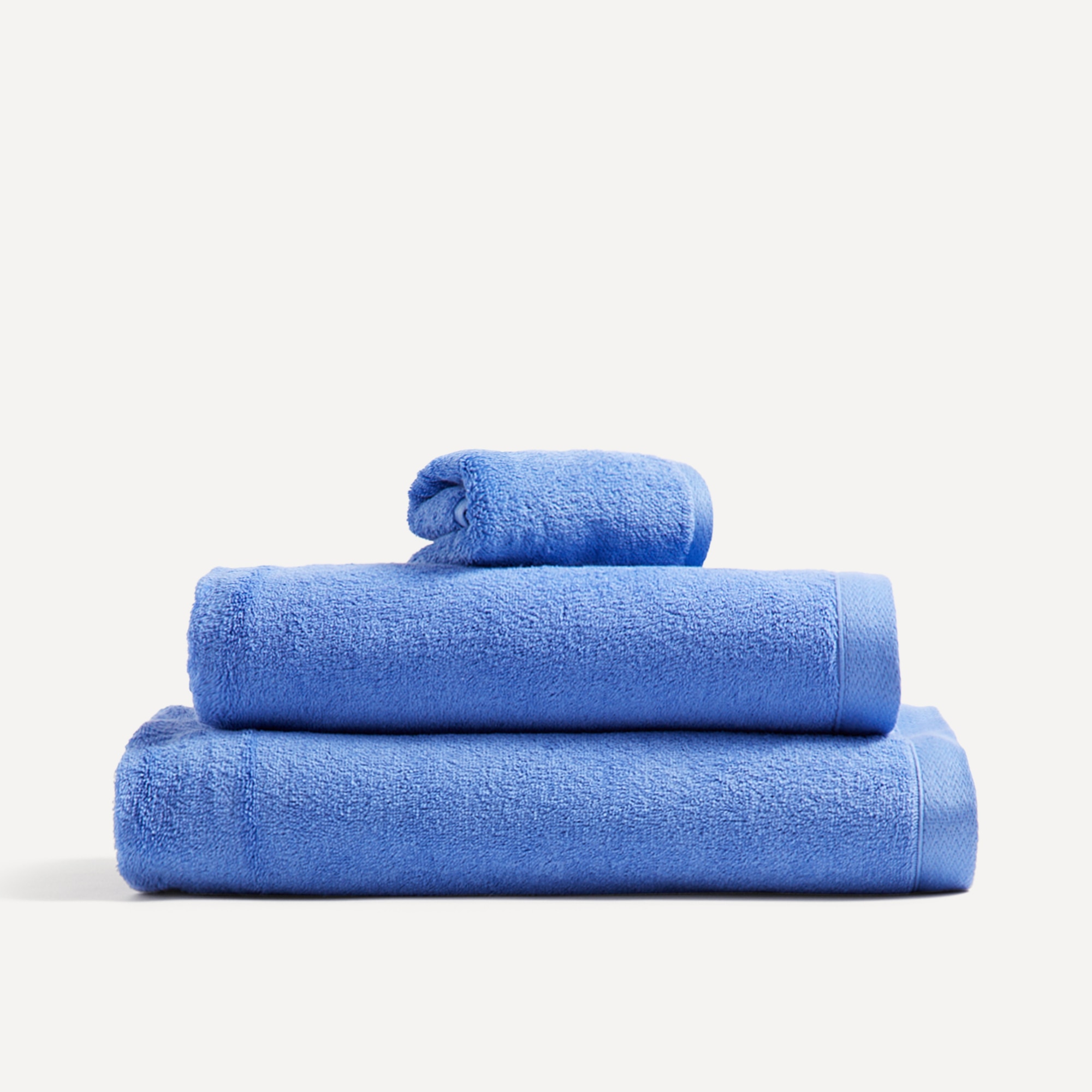 Toalla de baño algodón extrapeinado 550 gr/m2 Kashmir El Corte Inglés - Añil Sábana de baño Añil-5