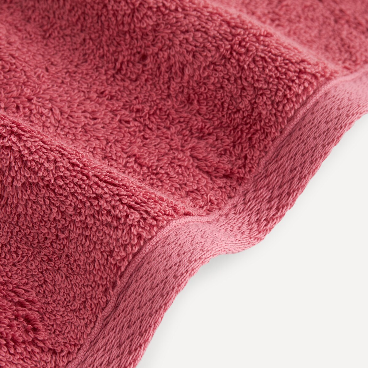 Toalla de baño algodón extrapeinado 550 gr/m2 Kashmir El Corte Inglés - Fresa Sábana de baño Fresa-2