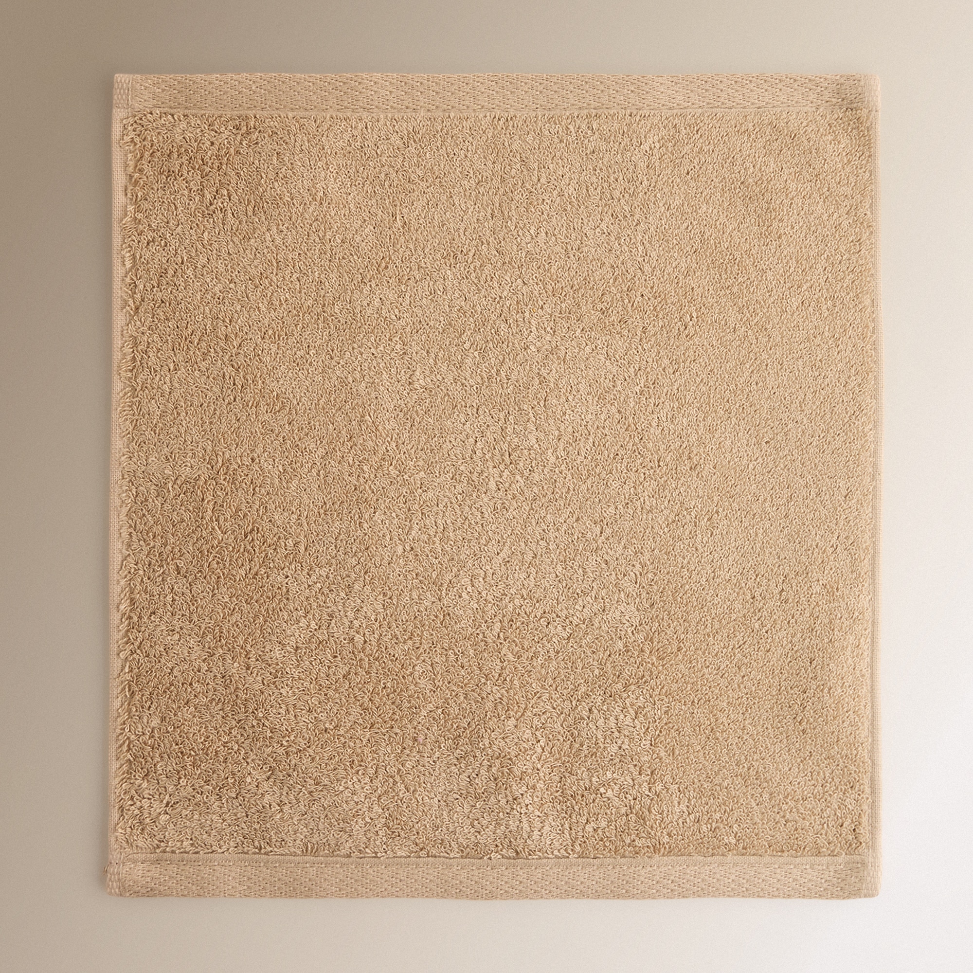 Conjunto de 3 Toalhas de Bidé de Algodão - 550 g/m2 Kashmir Bege-2