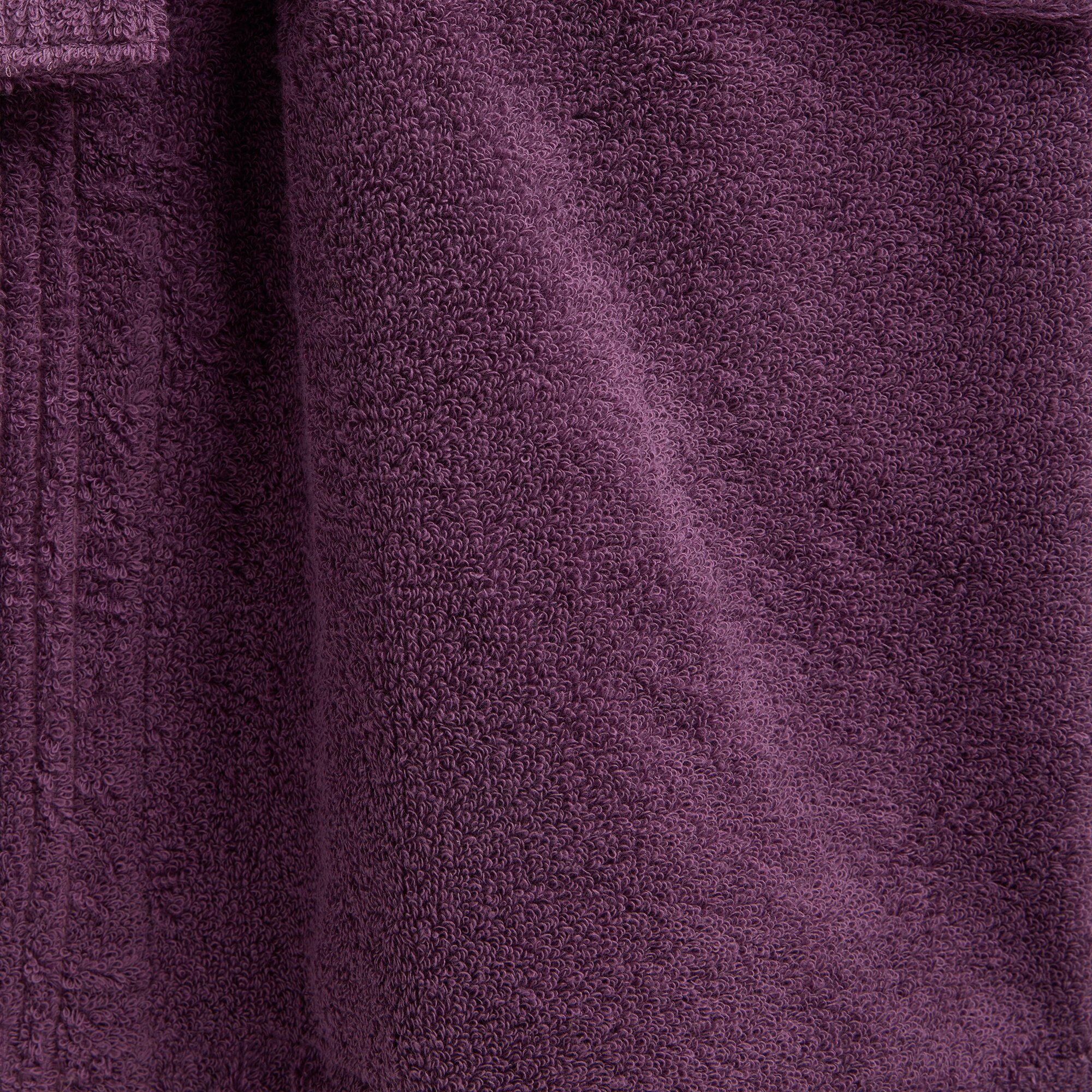 Albornoz con solapa algodón 450 gr/m2 Kashmir El Corte Inglés - Morado S-M Morado-4