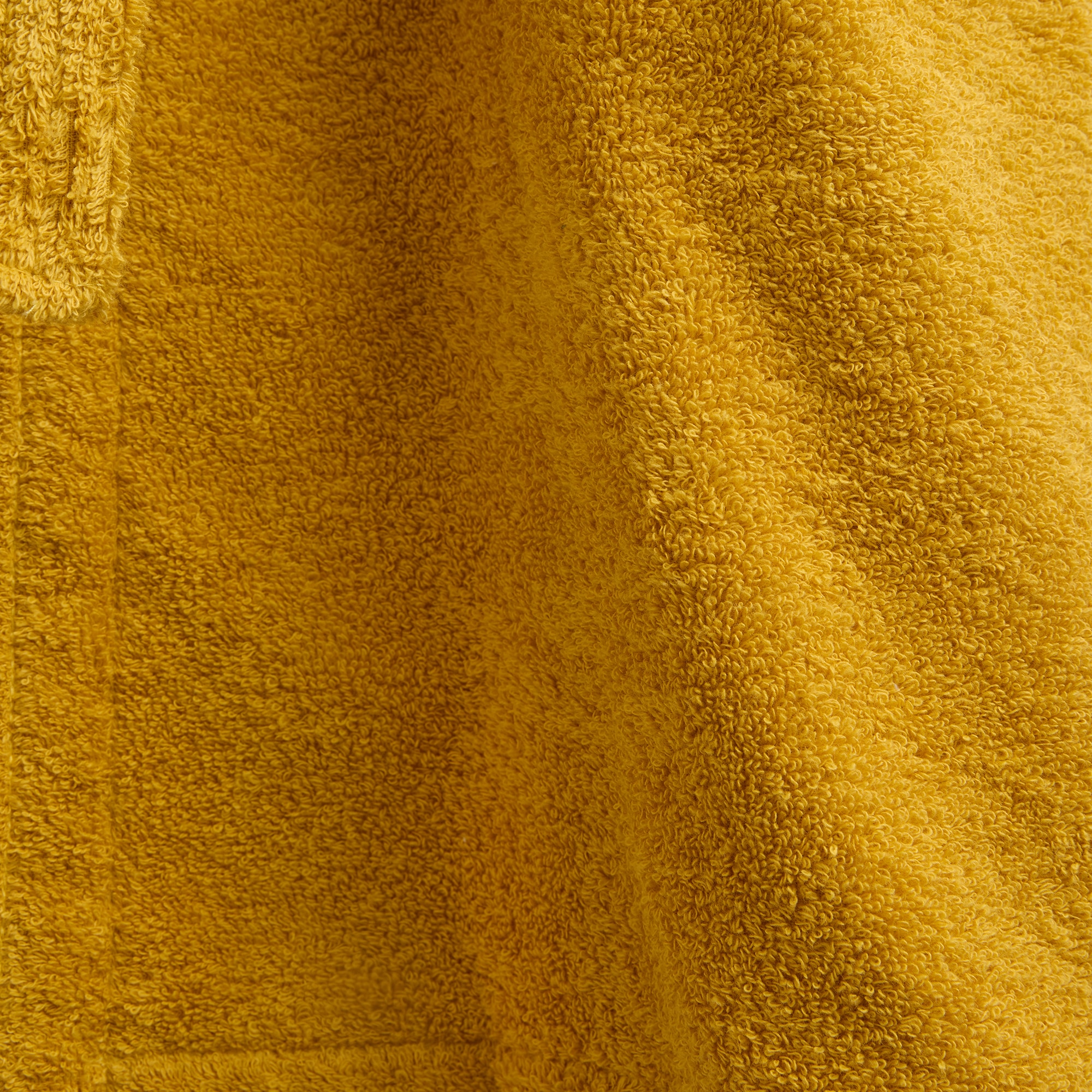 Albornoz con solapa algodón 450 gr/m2 Kashmir El Corte Inglés - Amarillo S-M Amarillo-4