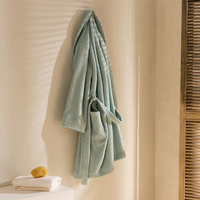 Imagem 0 de Roupão de Banho com Aba de Algodão Kashmir - 450 g/m2