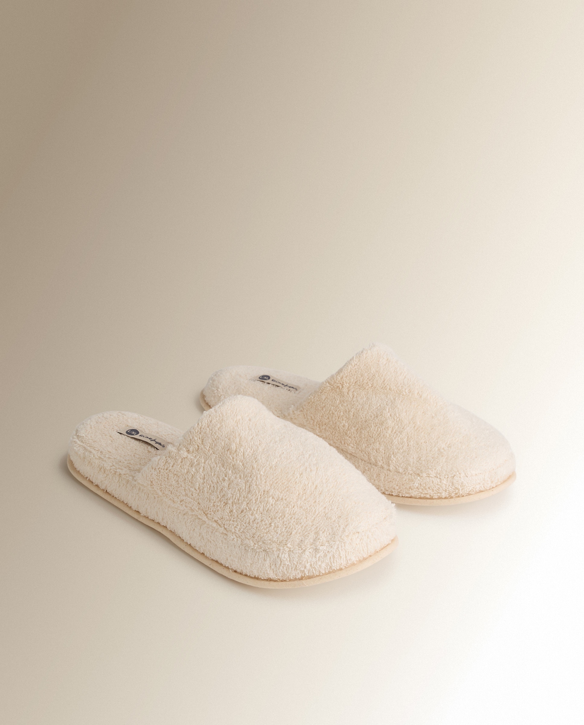 Imagen 2 de Zapatillas de baño algodón Kashmir El Corte Inglés - Crudo S-M Crudo