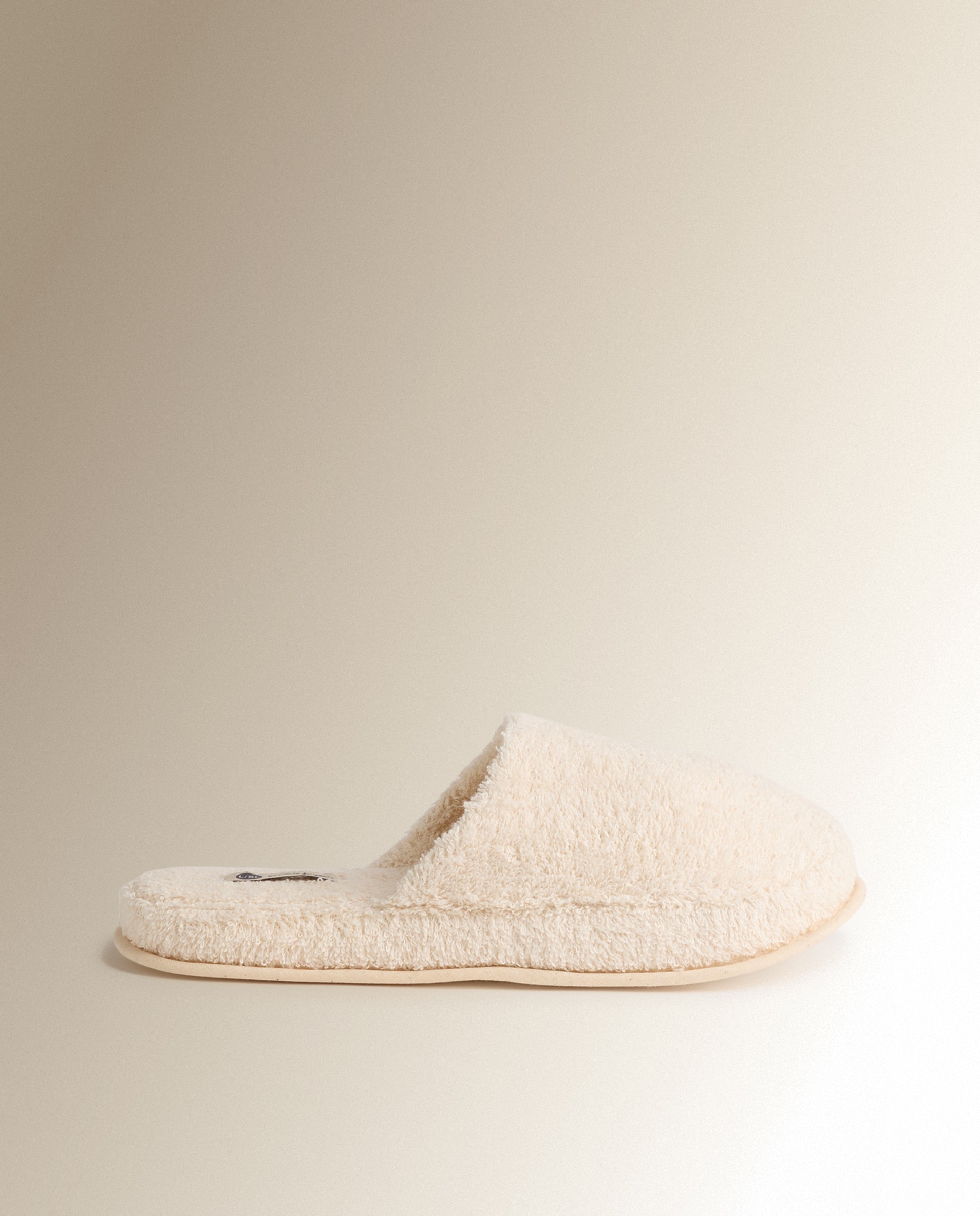 Imagen 3 de Zapatillas de baño algodón Kashmir El Corte Inglés - Crudo S-M Crudo
