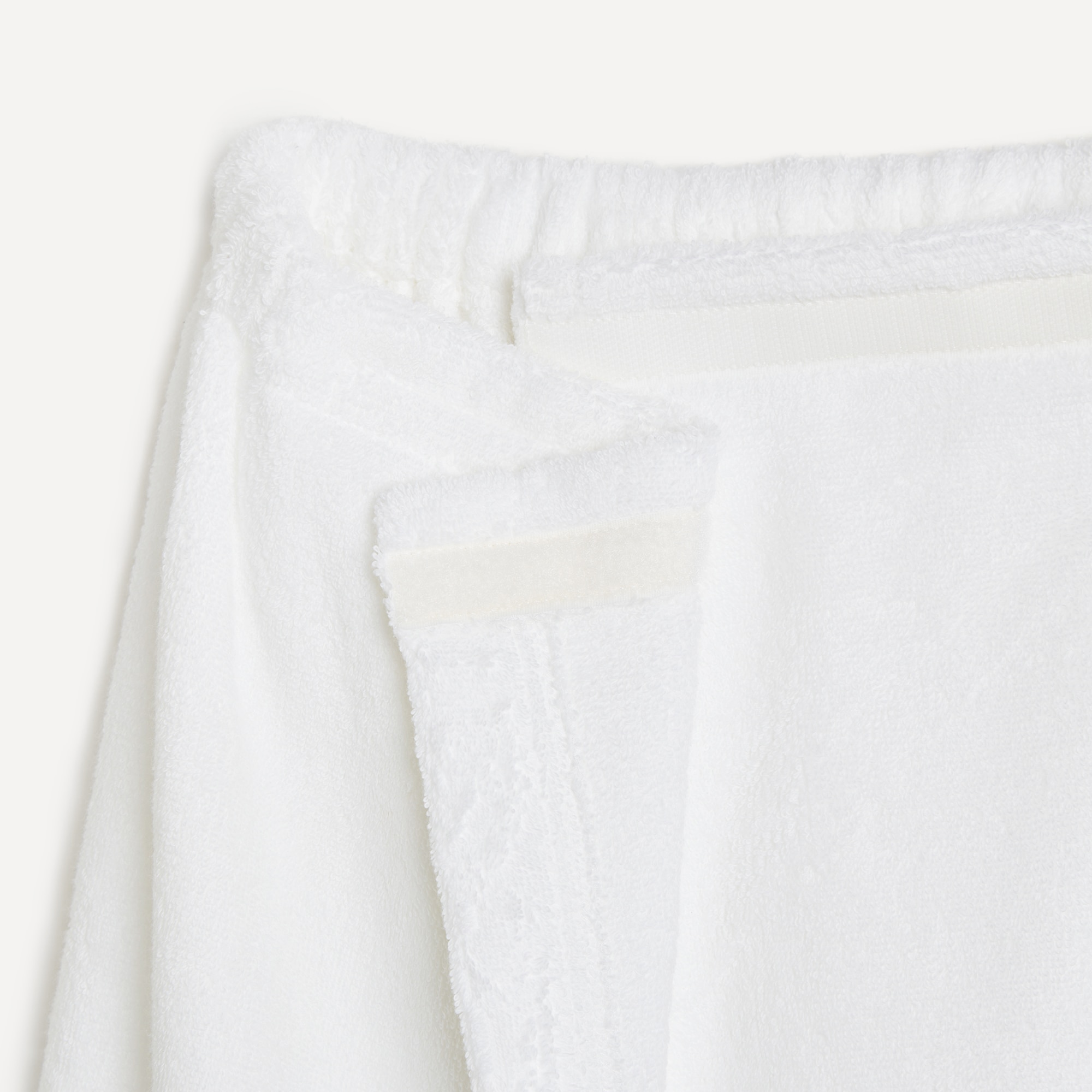 Saia de banho de tecido turco de algodão 450 g/m2 Kashmir Branco-3
