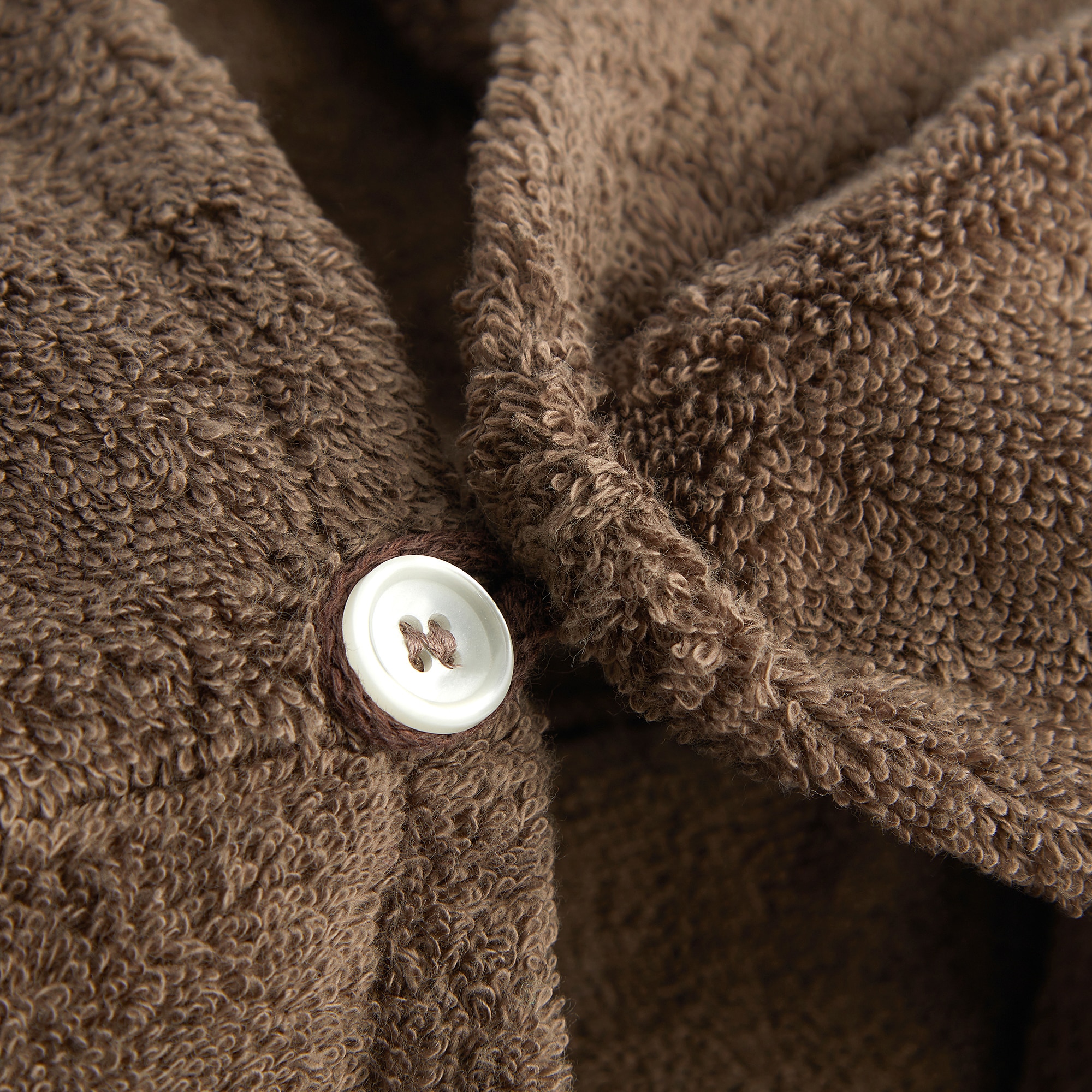 Turbante de tecido turco de algodão 450 g/m2 Kashmir Taupe-3