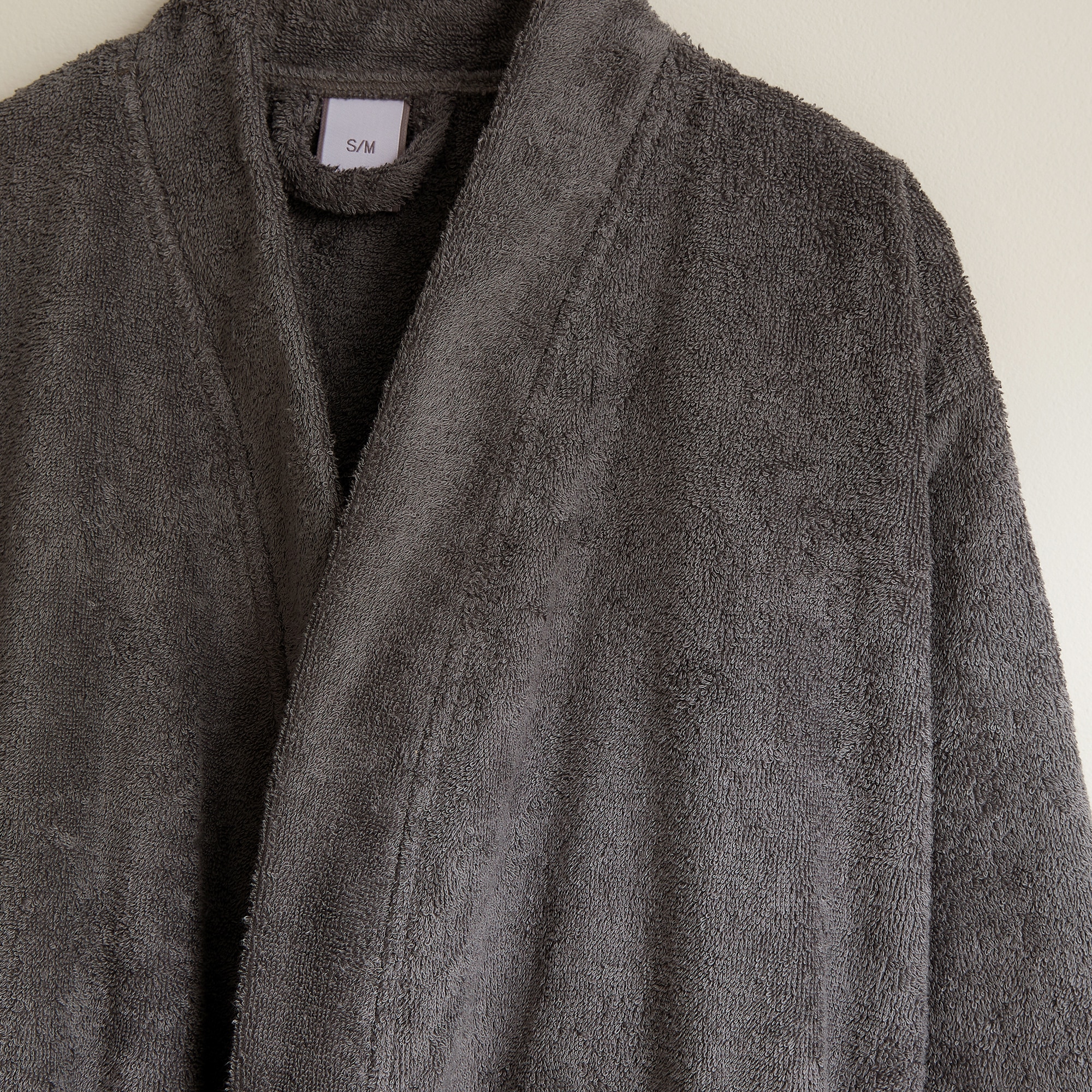 Albornoz kimono Algodón Egipcio 420 gr/m2 El Corte Inglés - Antracita L/XL Antracita-2