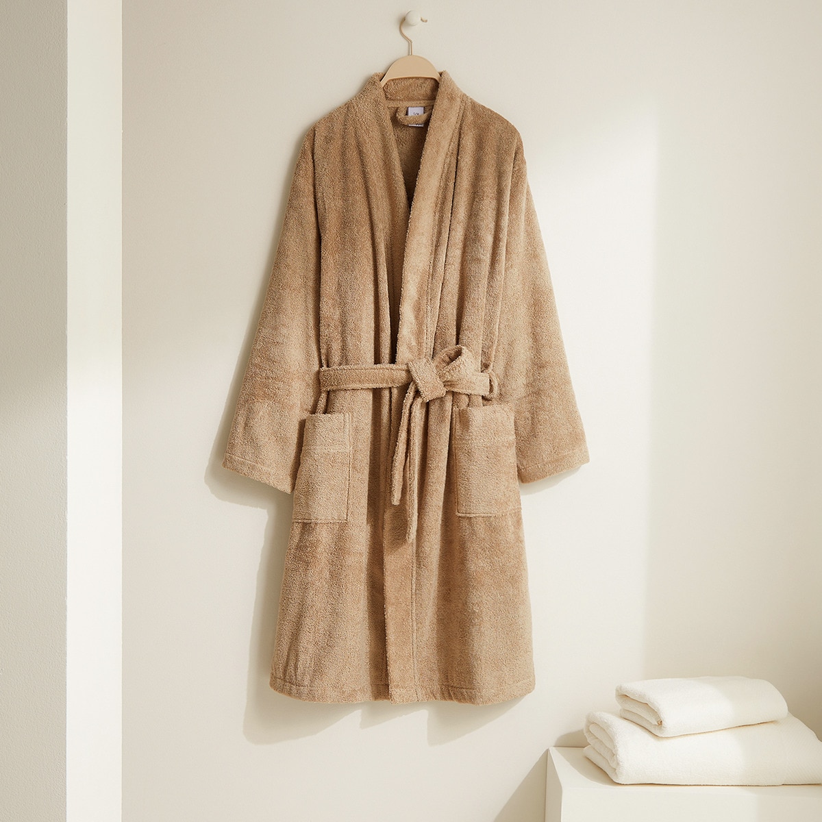 Albornoz kimono Algodón Egipcio 420 gr/m2 El Corte Inglés - Camel L/XL Camel-1