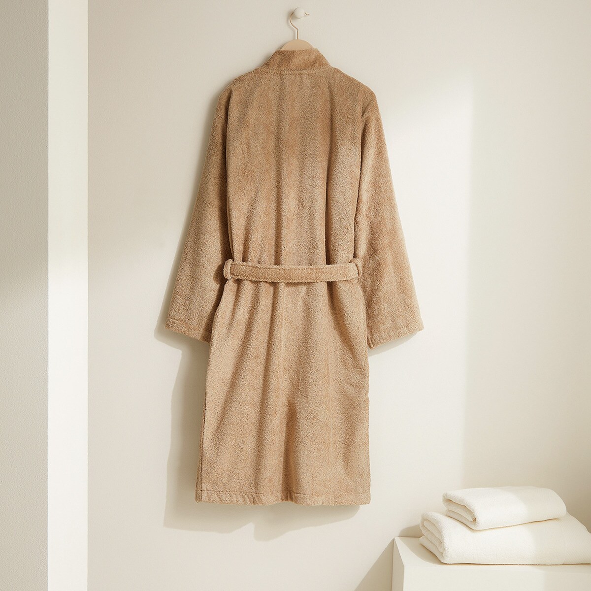Albornoz kimono Algodón Egipcio 420 gr/m2 El Corte Inglés - Camel L/XL Camel-3