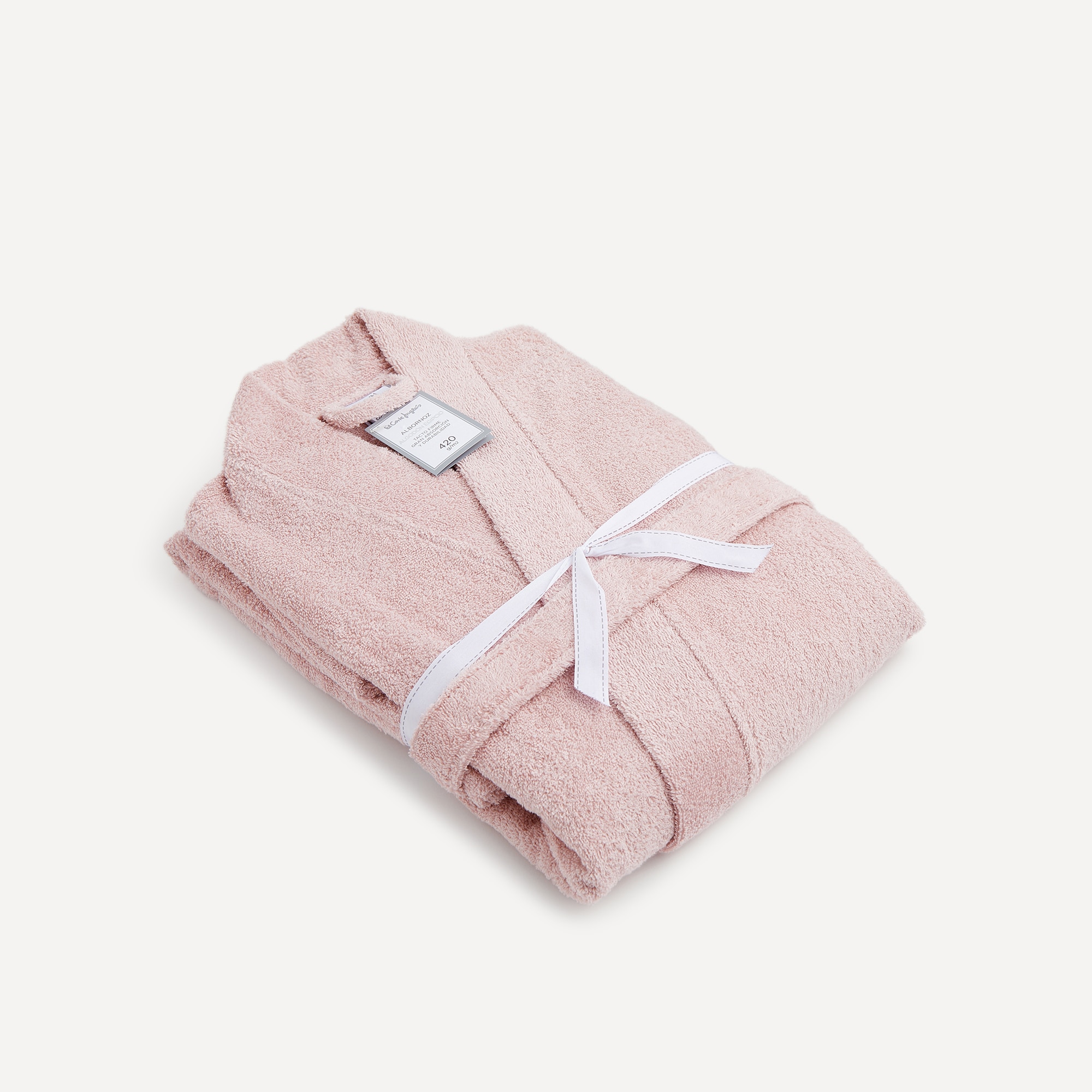 Albornoz kimono Algodón Egipcio 420 gr/m2 El Corte Inglés - Rosa palo S/M Rosa palo-4