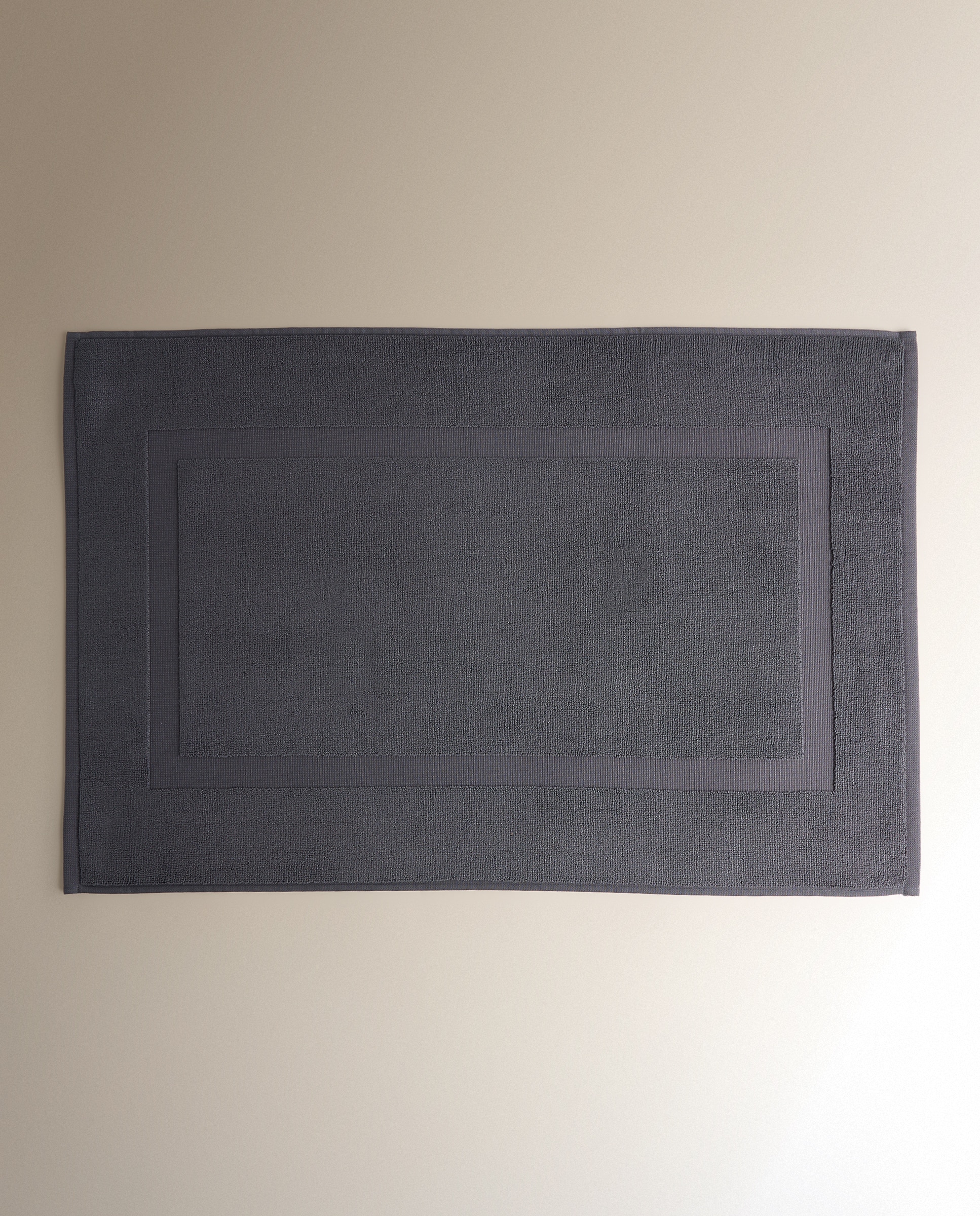 Alfombra de baño Algodón Egipcio - Antracita 50 x 80 cm Antracita-1