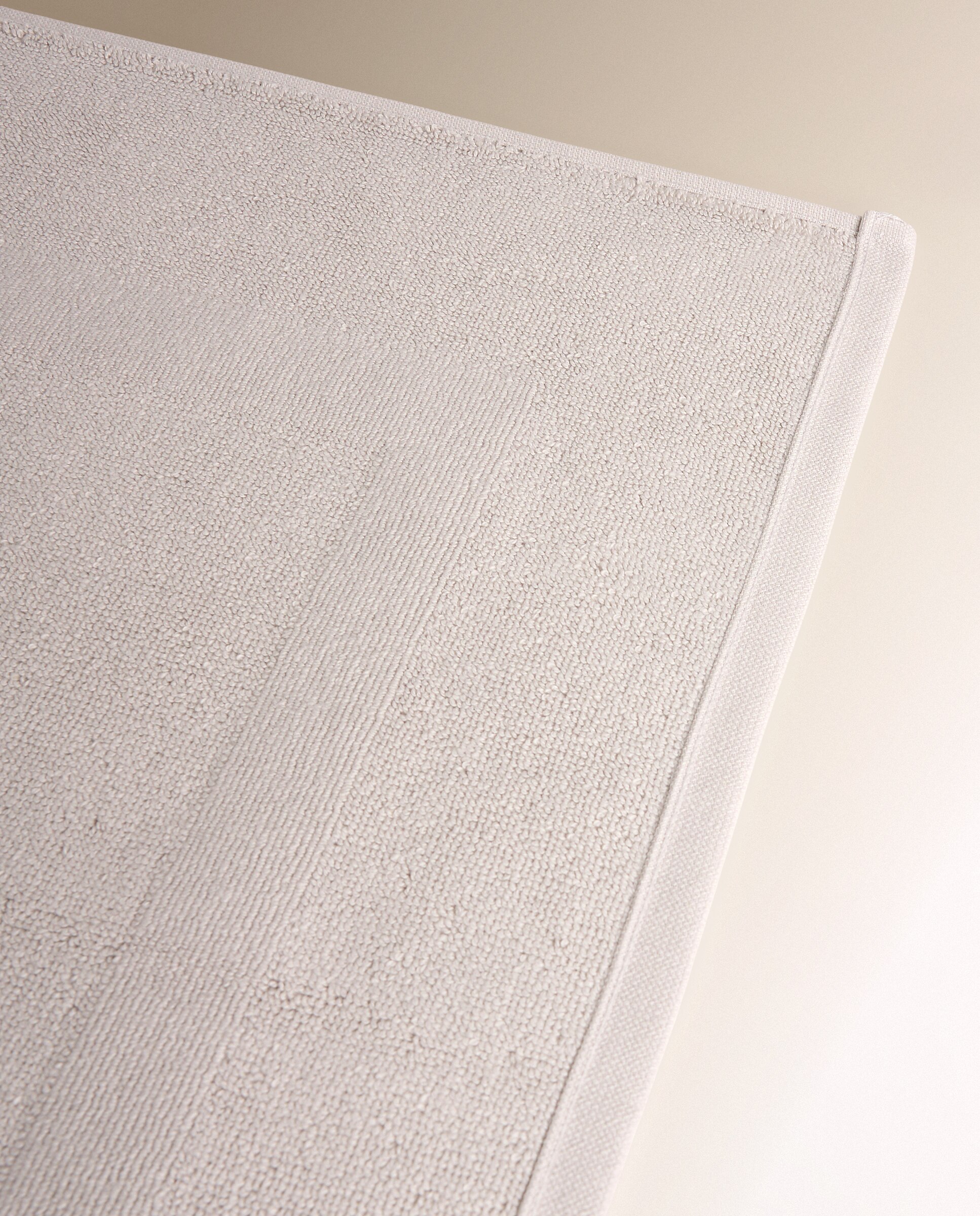 Alfombra de baño Algodón Egipcio - Gris 50 x 80 cm Gris-3