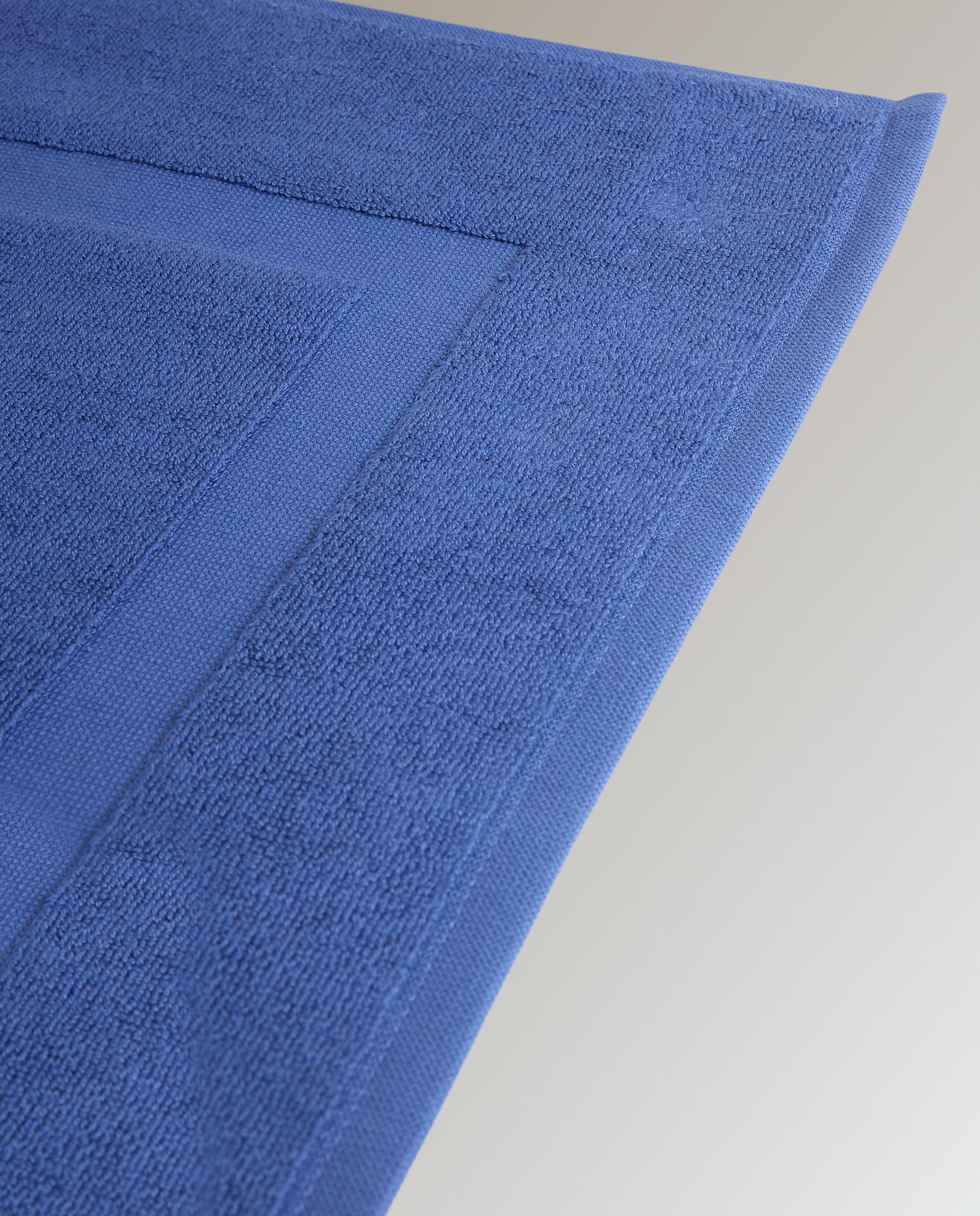 Alfombra de baño Algodón Egipcio - Azul Océano 50 x 80 cm Azul Océano-2