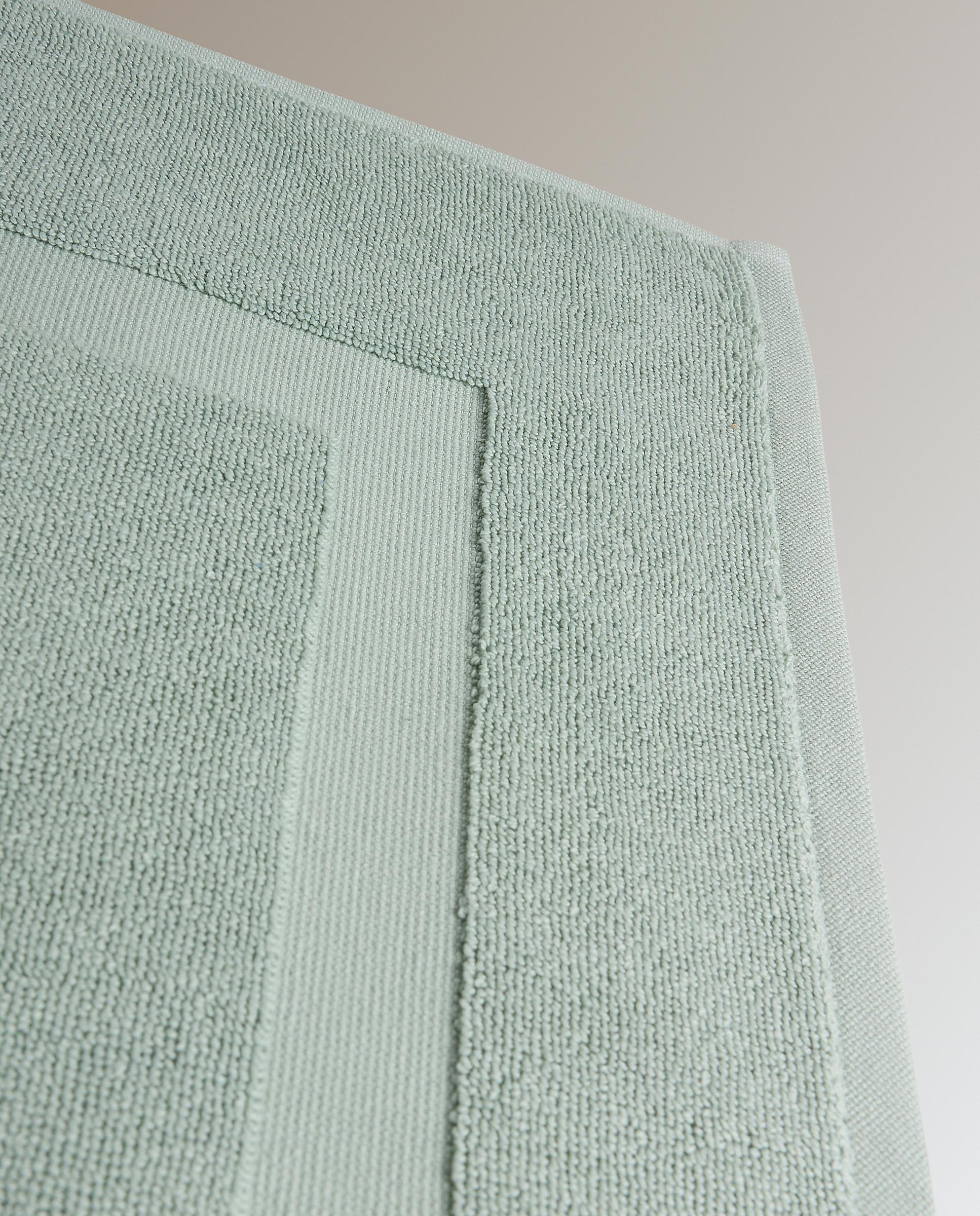 Alfombra de baño Algodón Egipcio - Verde claro 50 x 80 cm Verde claro-2