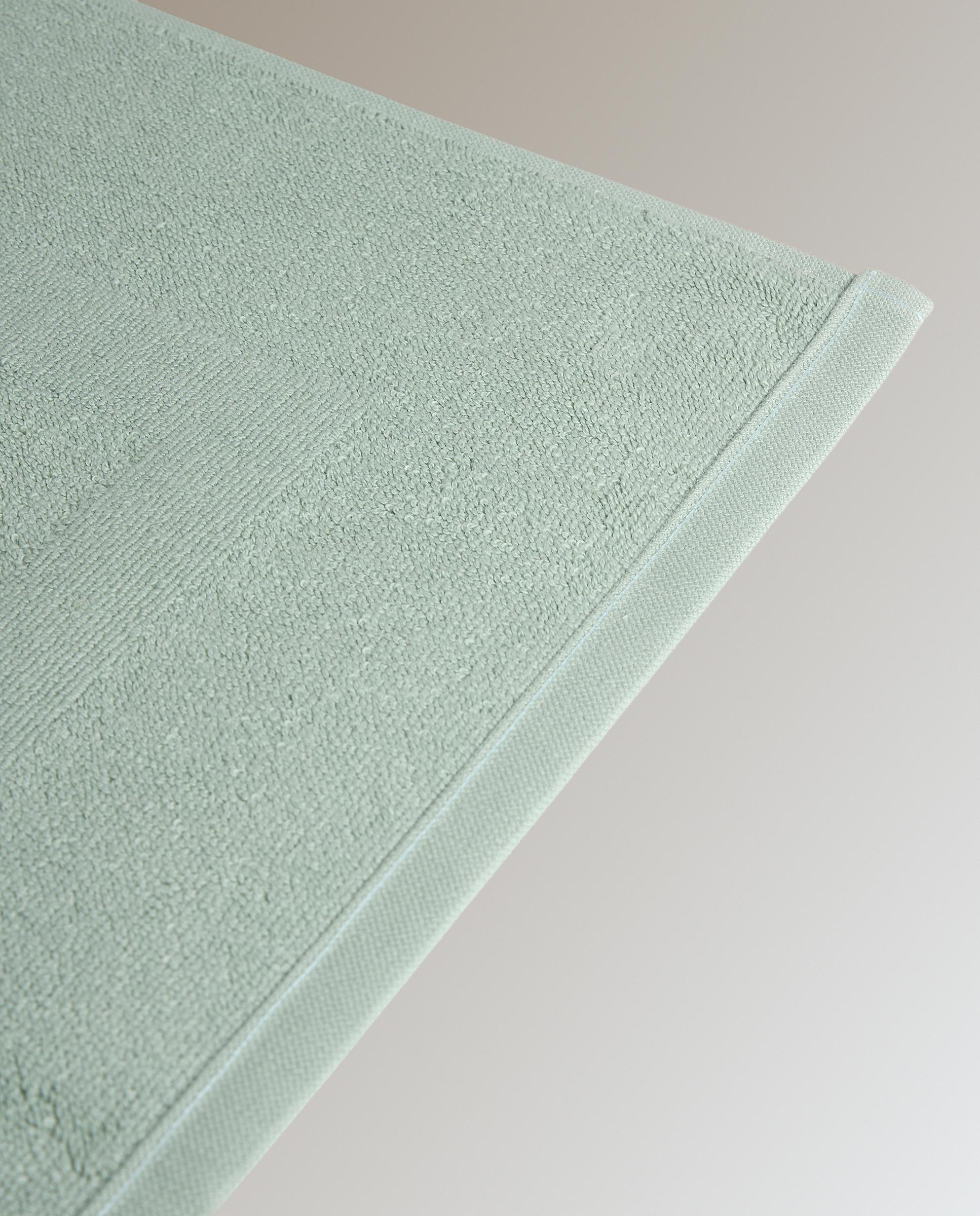 Alfombra de baño Algodón Egipcio - Verde claro 50 x 80 cm Verde claro-3