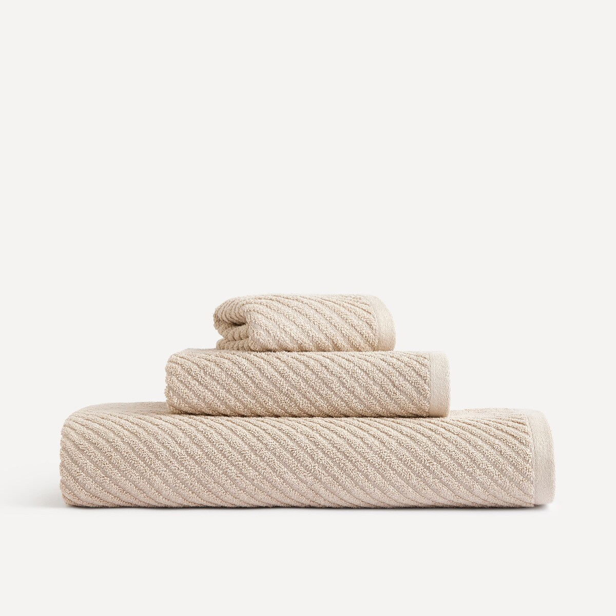 Toalla de baño algodón 500 gr/m2 Lake El Corte Inglés - Beige Tocador Beige-5